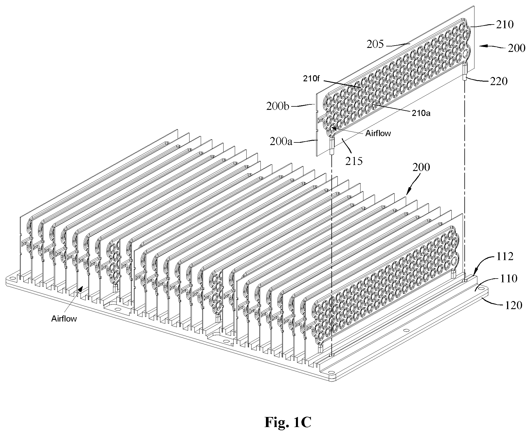 Patent US12504235 Figure 3 – Vapor chamber heatsink assembly