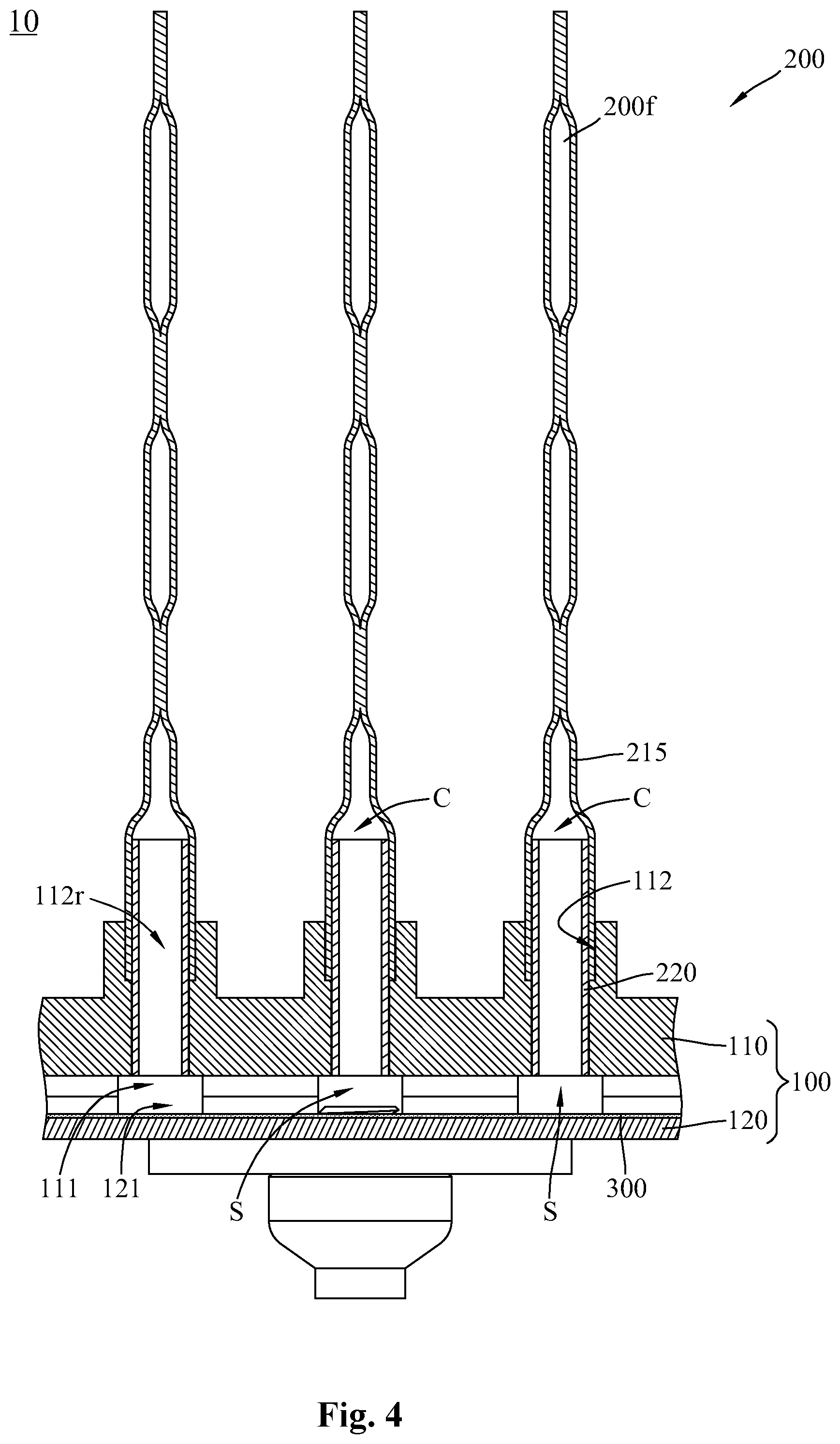 Patent US12504235 Figure 6 – Vapor chamber heatsink assembly