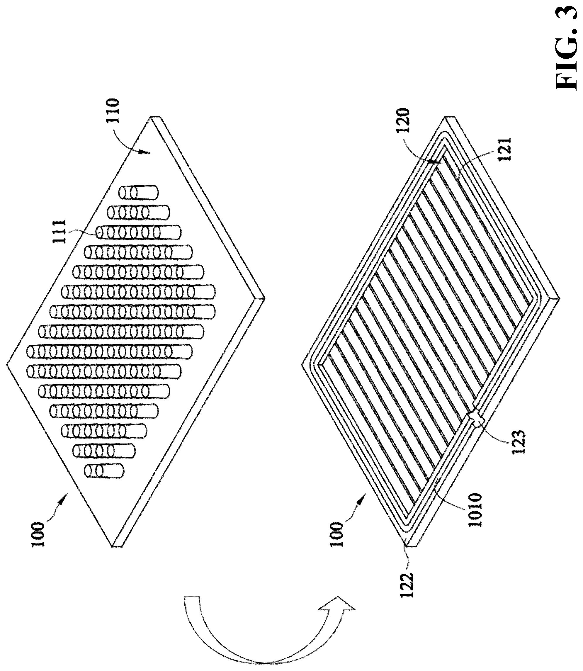 Patent US12504236 Figure 3 – Liquid cooling vapor chamber heat dissipation module
