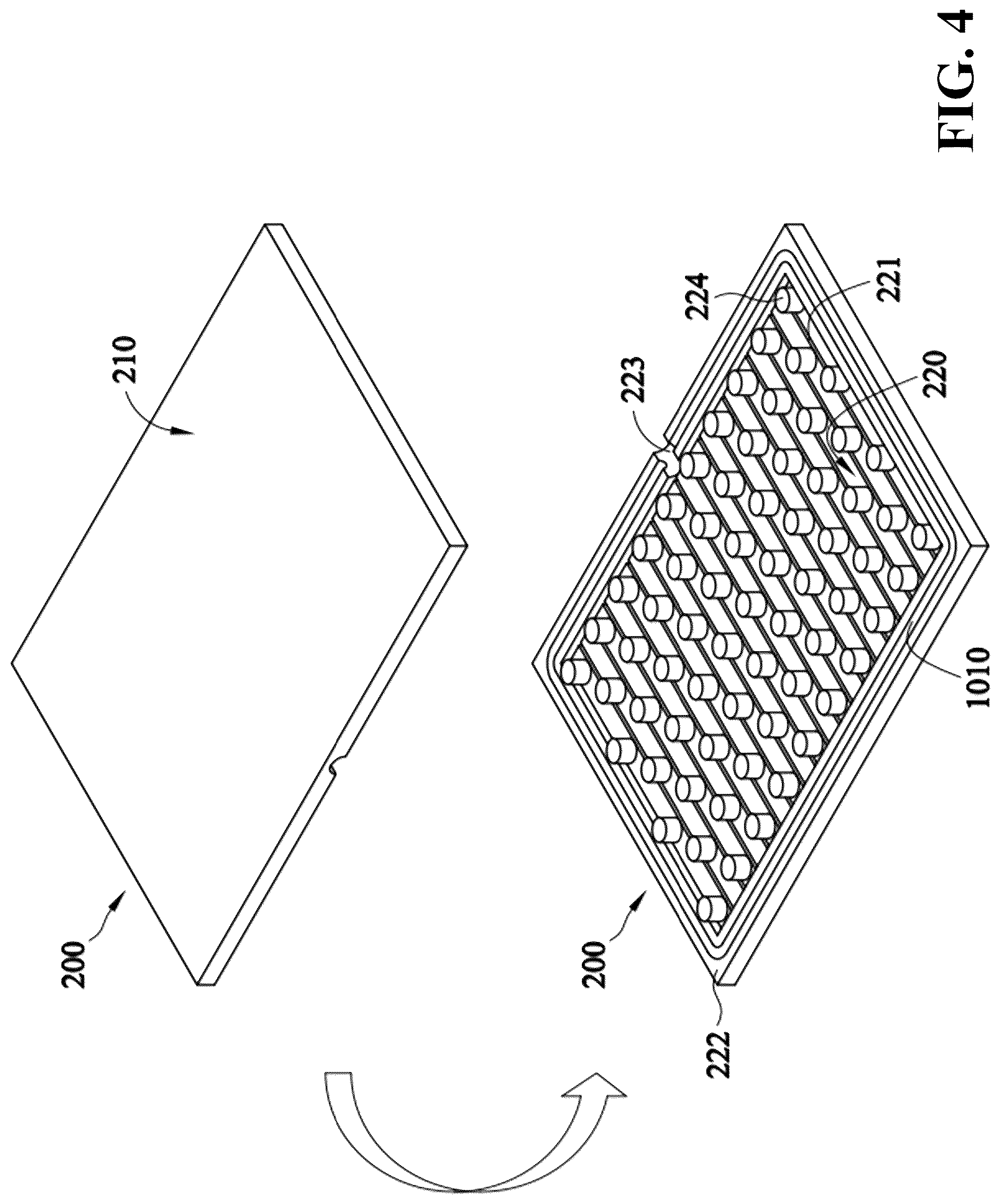 Patent US12504236 Figure 4 – Liquid cooling vapor chamber heat dissipation module