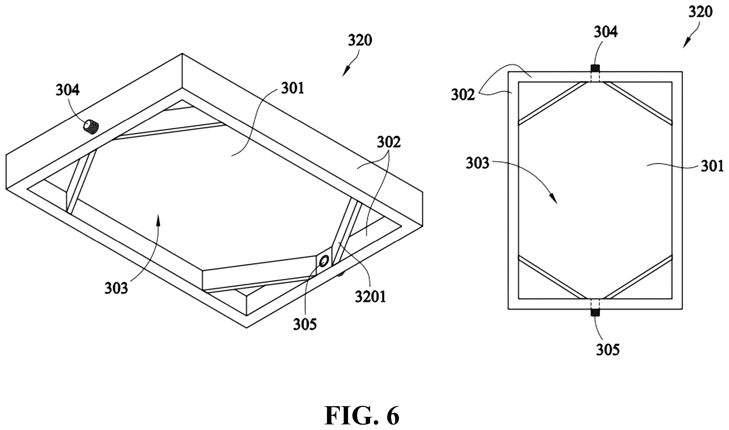 Patent US12504236 Figure 6 – Liquid cooling vapor chamber heat dissipation module