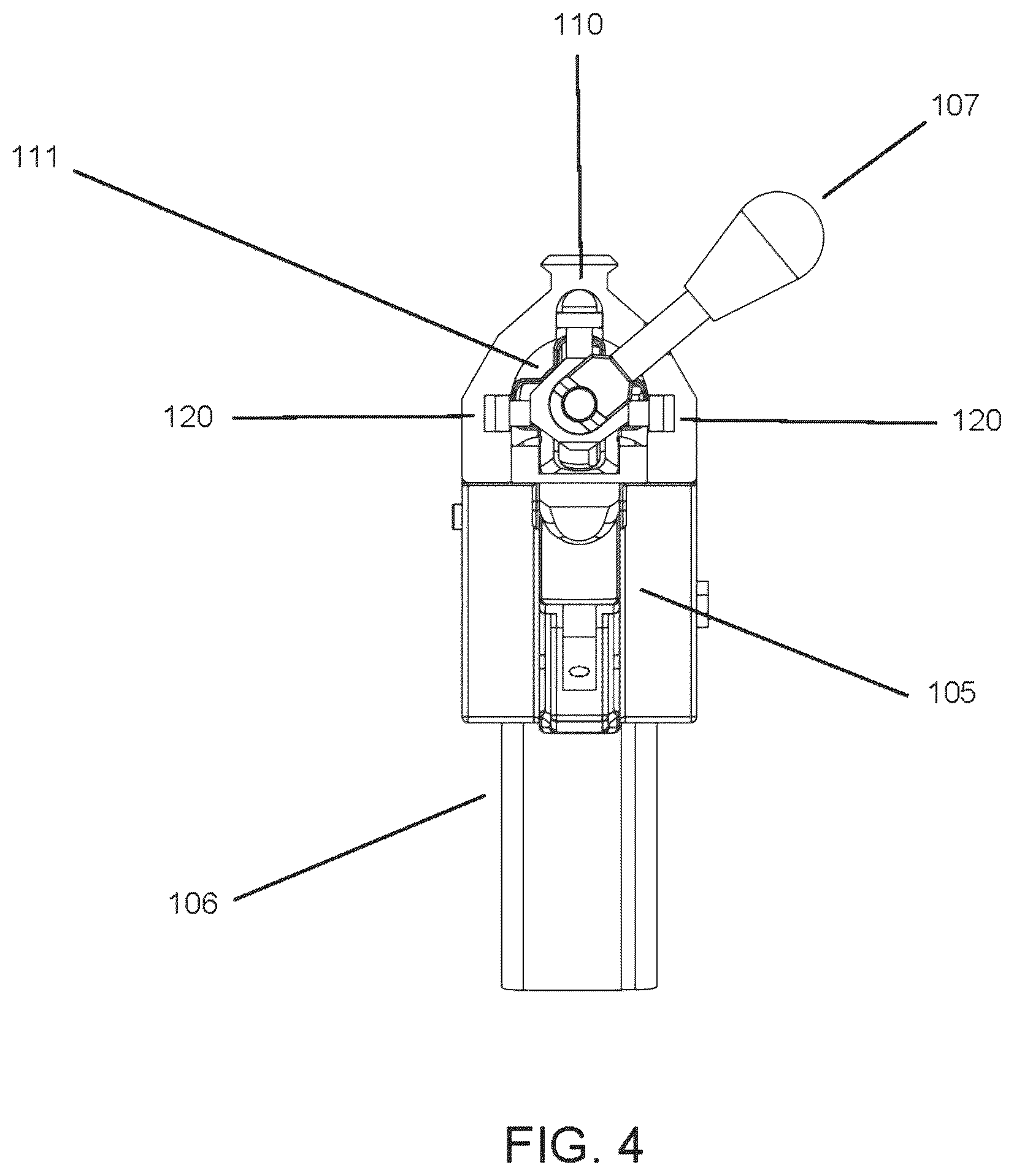 Patent US12504244 Figure 4 – Modular bolt action rifle with bearings