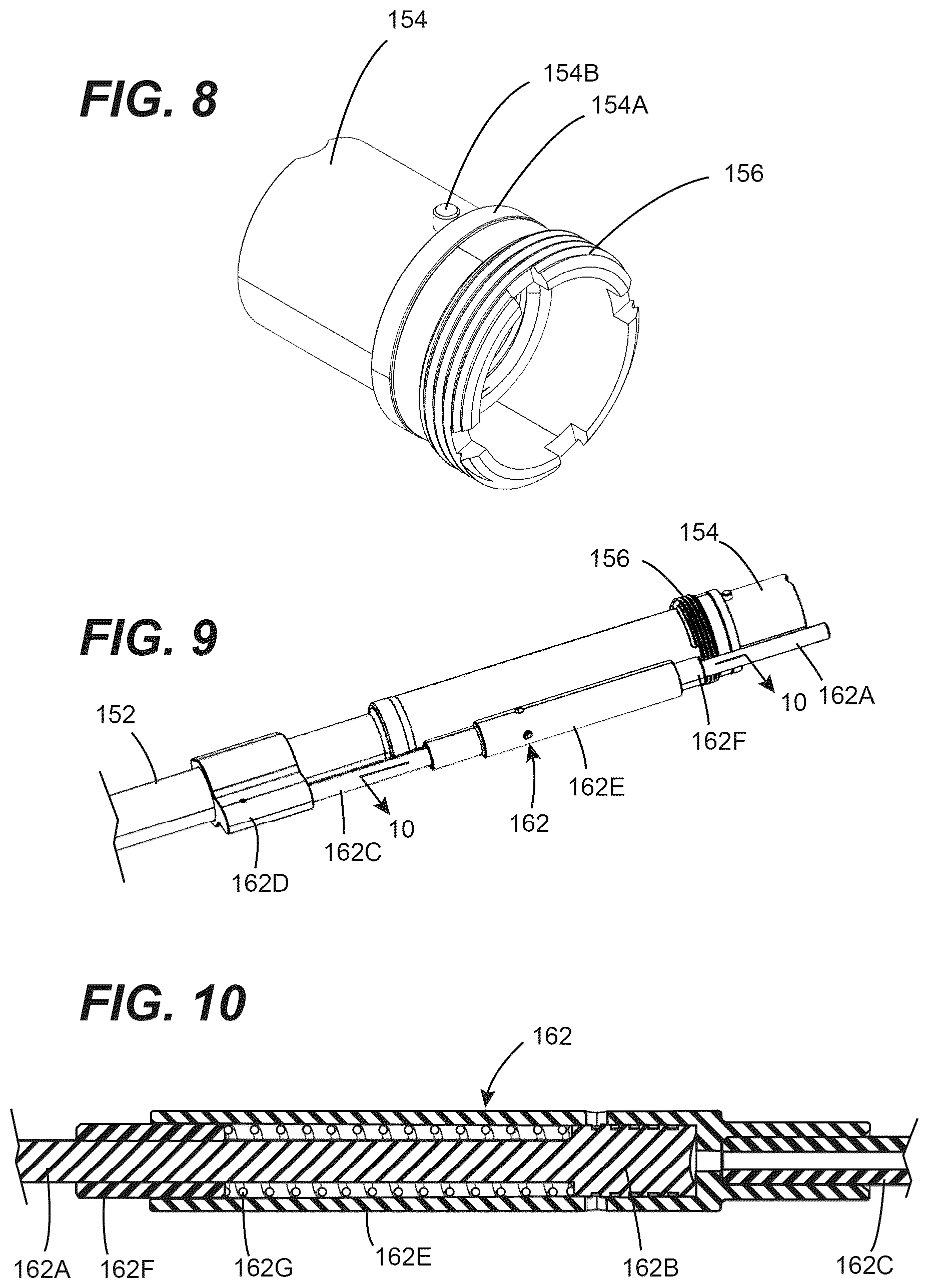 Patent US12504245 Figure 6 – Firearm receiver systems offering a fixed-barrel arrangement and pressure relief capability
