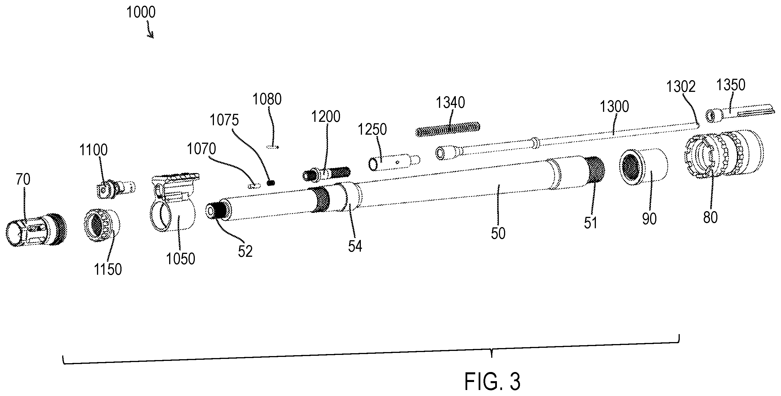 Patent US12504246 Figure 3 – Firearm gas systems