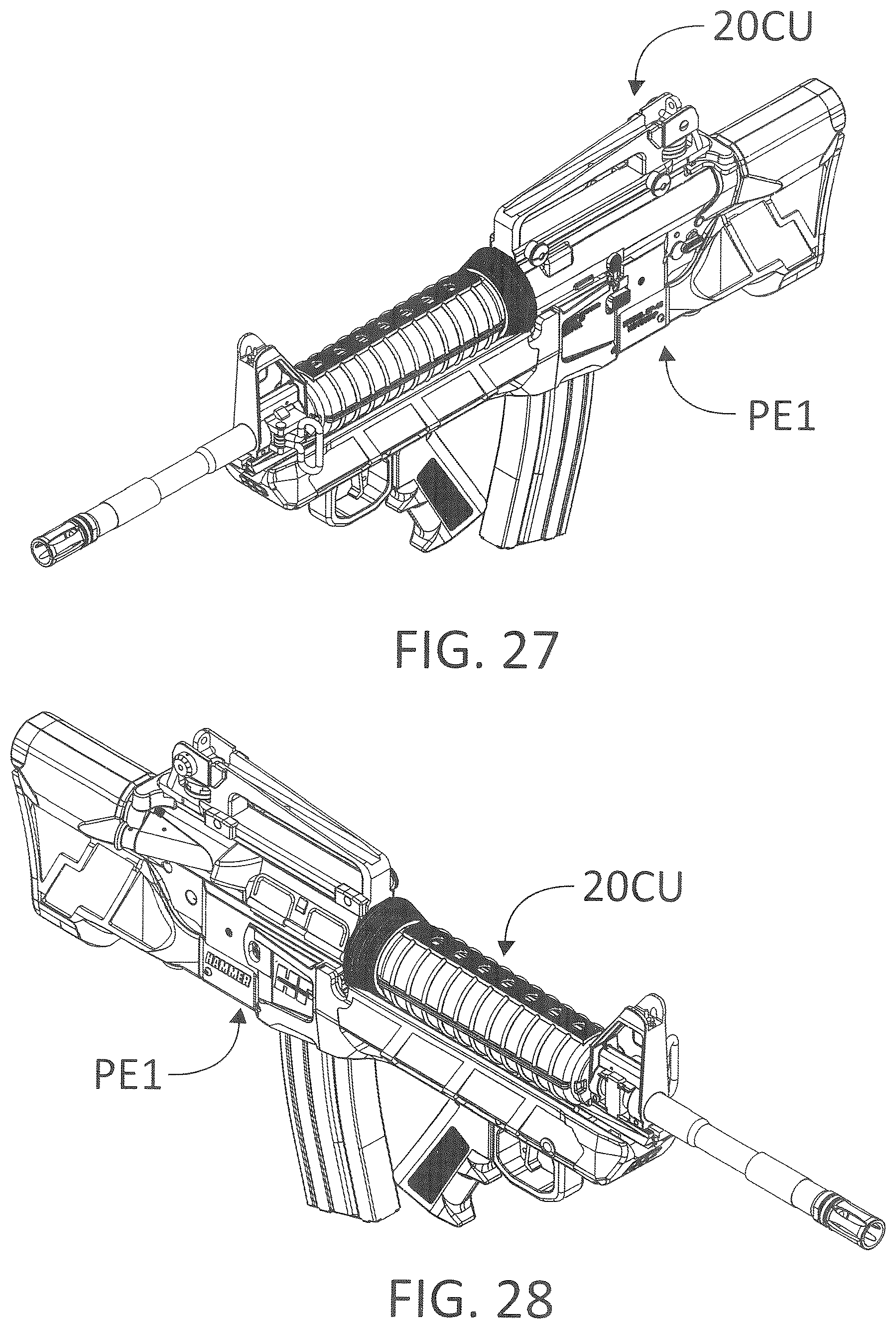 Patent US12504247 Figure 20 – Modular firearm lower receiver assembly for rapid conversion of AR-15 type firearms to a bullpup configuration and method of assembly thereof
