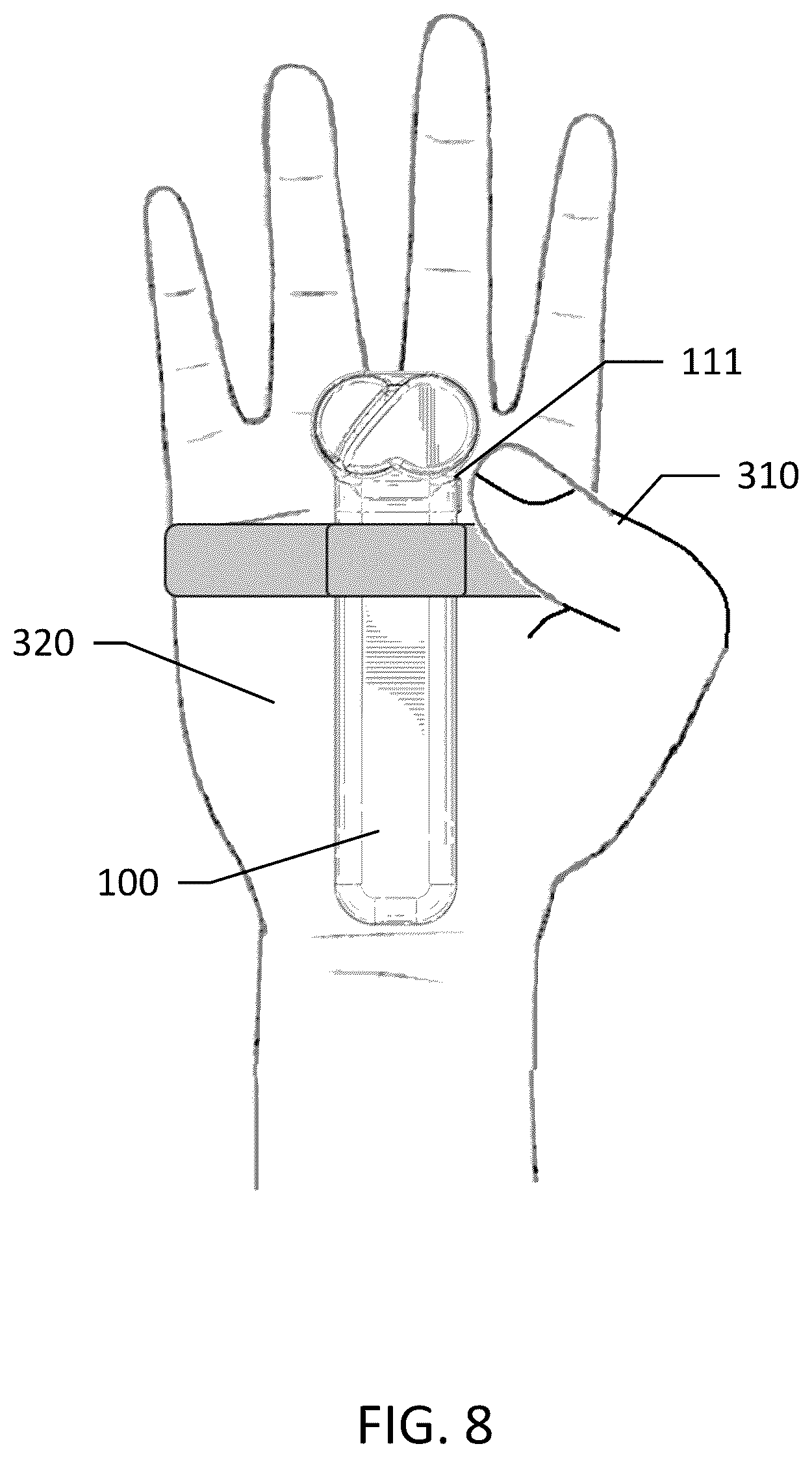 Patent US12504250 Figure 8 – String shooting device