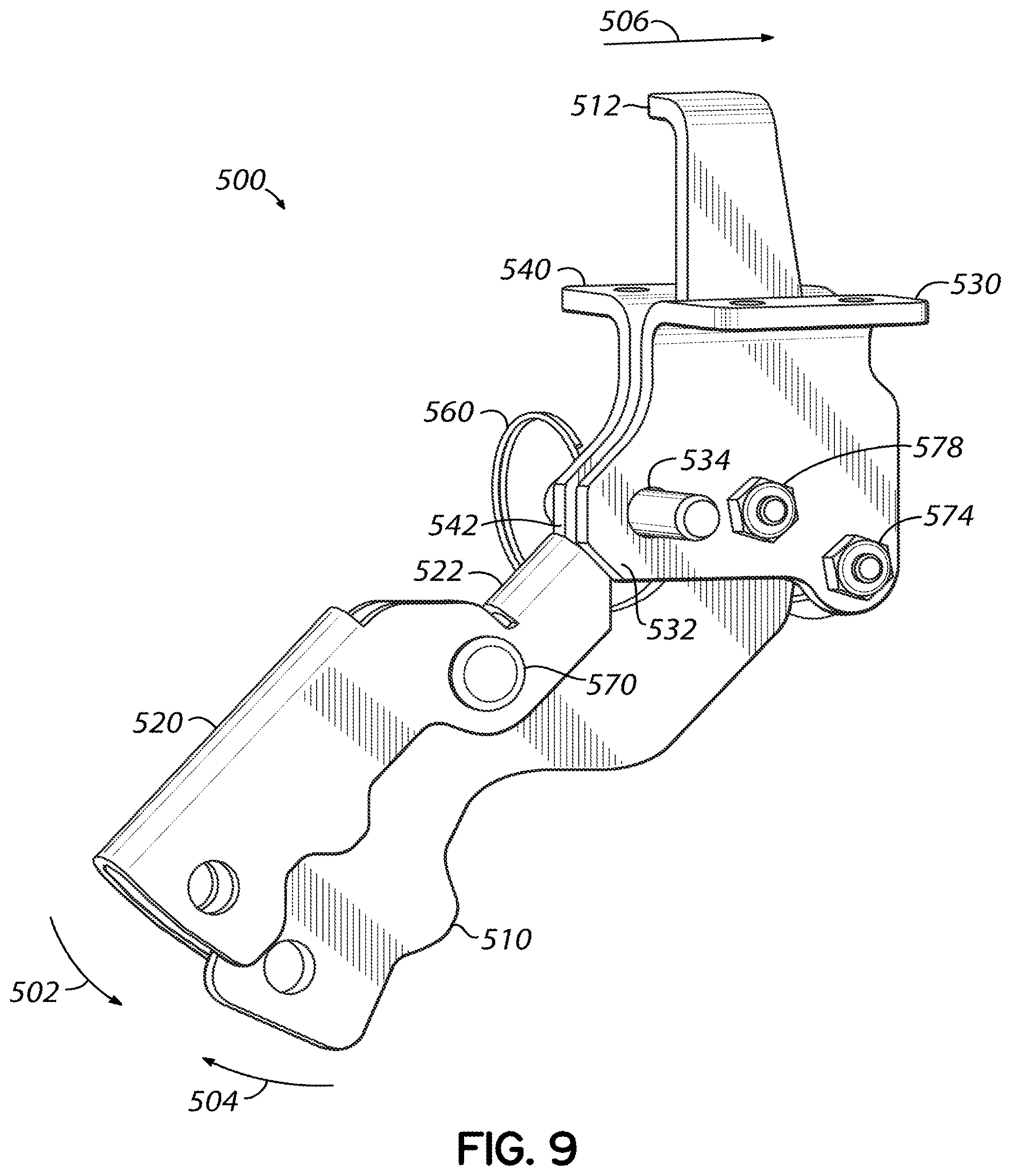 Patent US12504260 Figure 9 – Clay target throwers and related methods