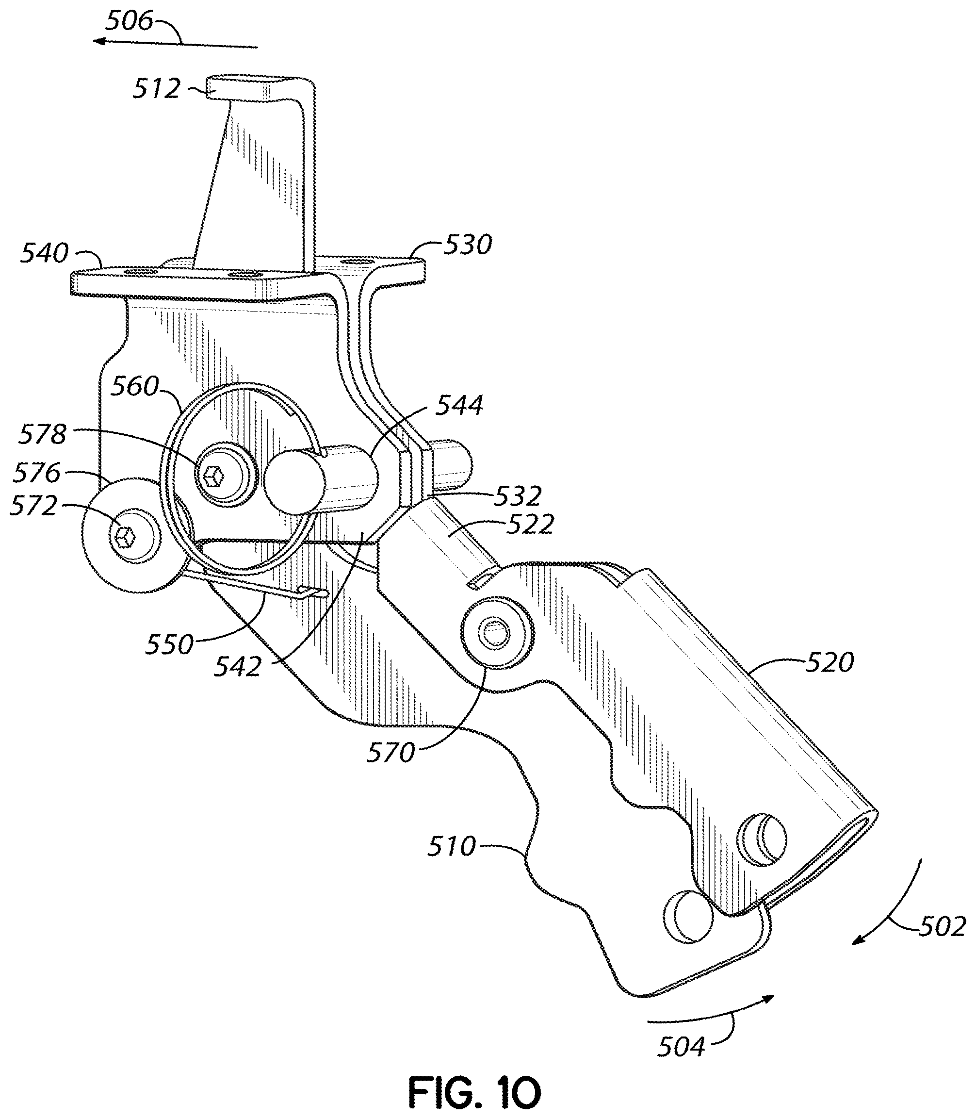 Patent US12504260 Figure 10 – Clay target throwers and related methods
