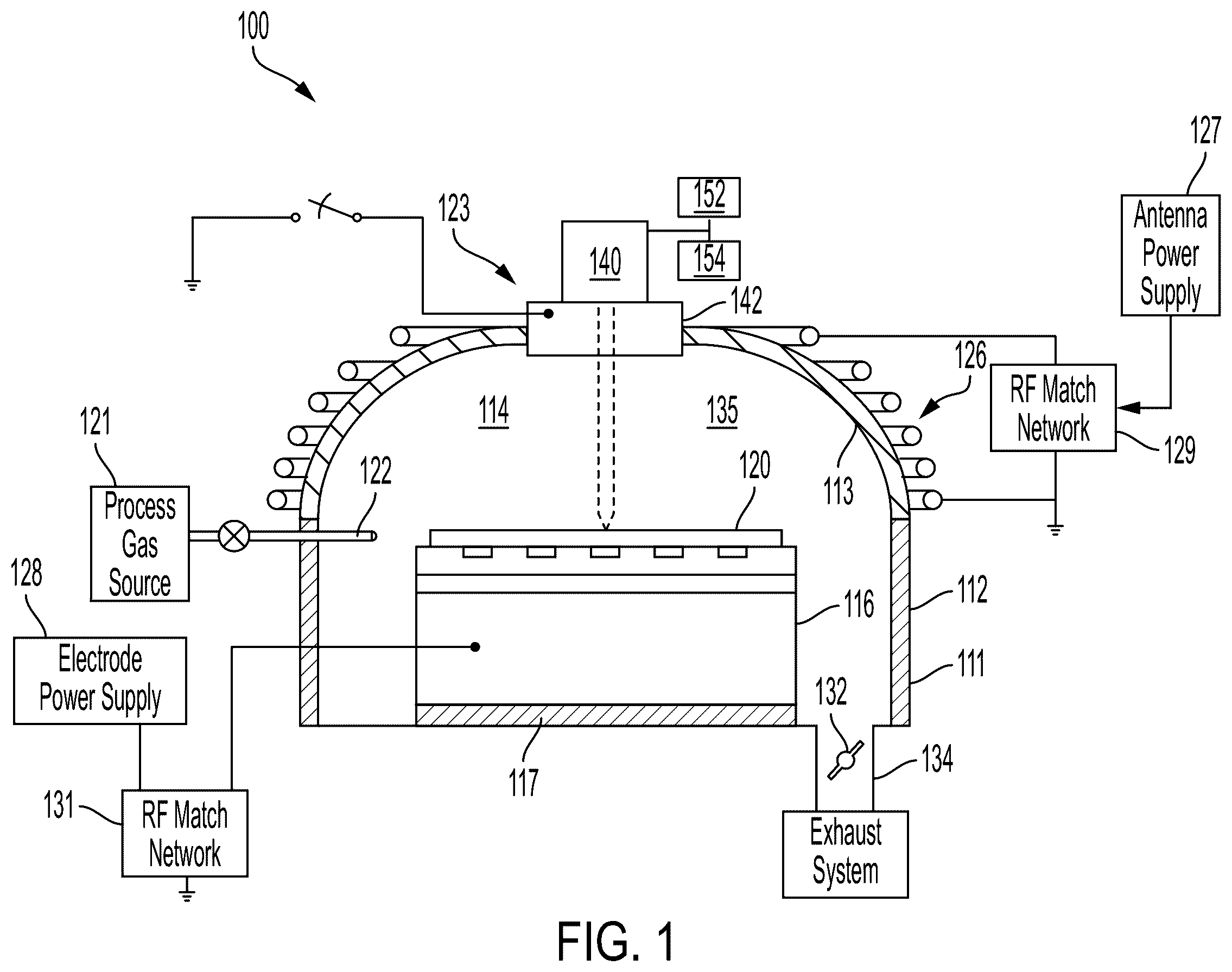 Patent US12504269 Figure 1 – Self-aligning interferometric end point housing