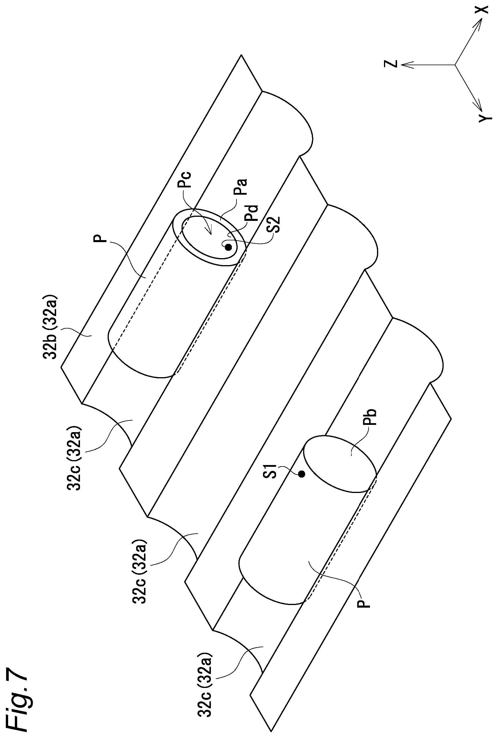 Patent US12504275 Figure 7 – Parts supply device and parts transfer system