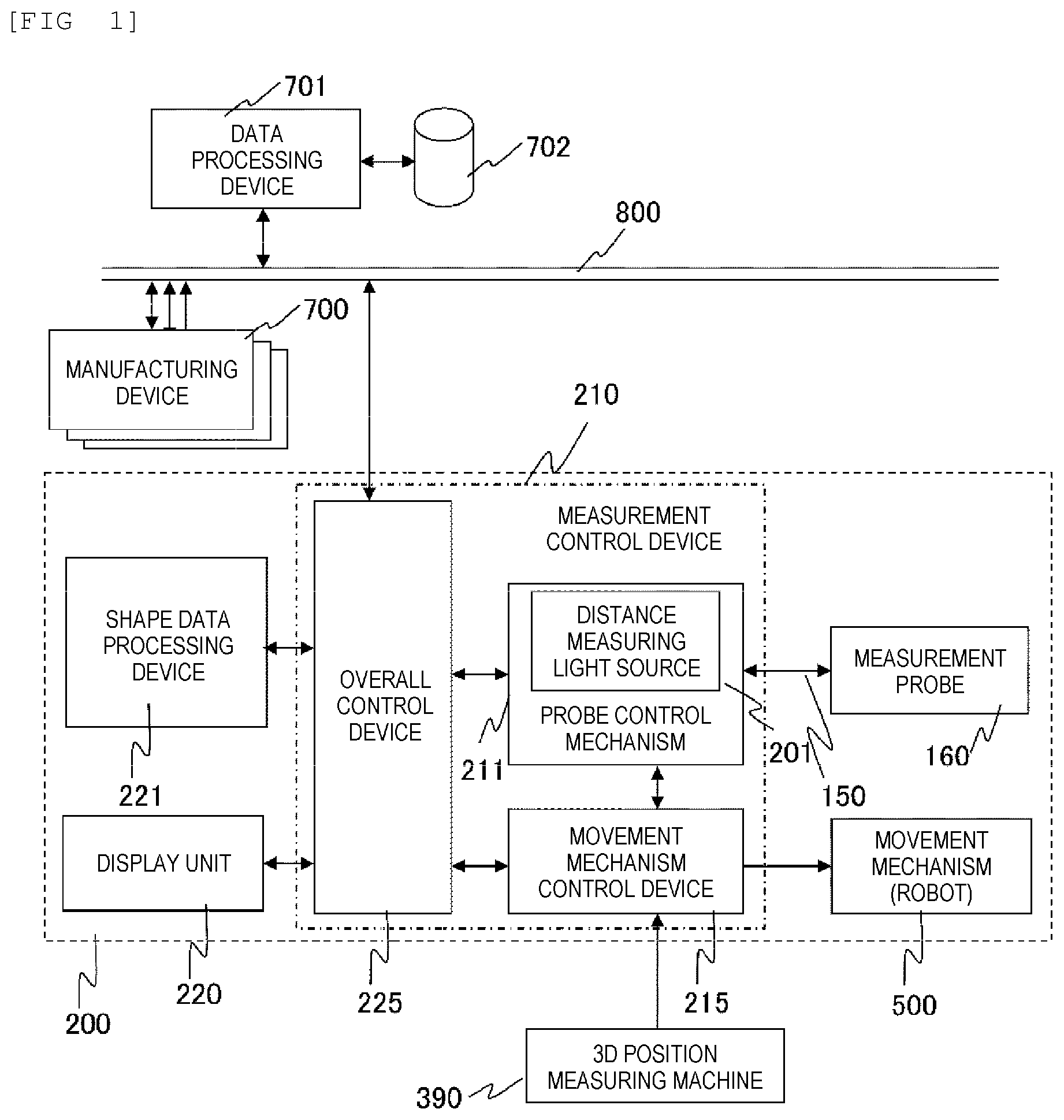 Patent US12504276 — Shape measuring and vibration detection — Figure 1