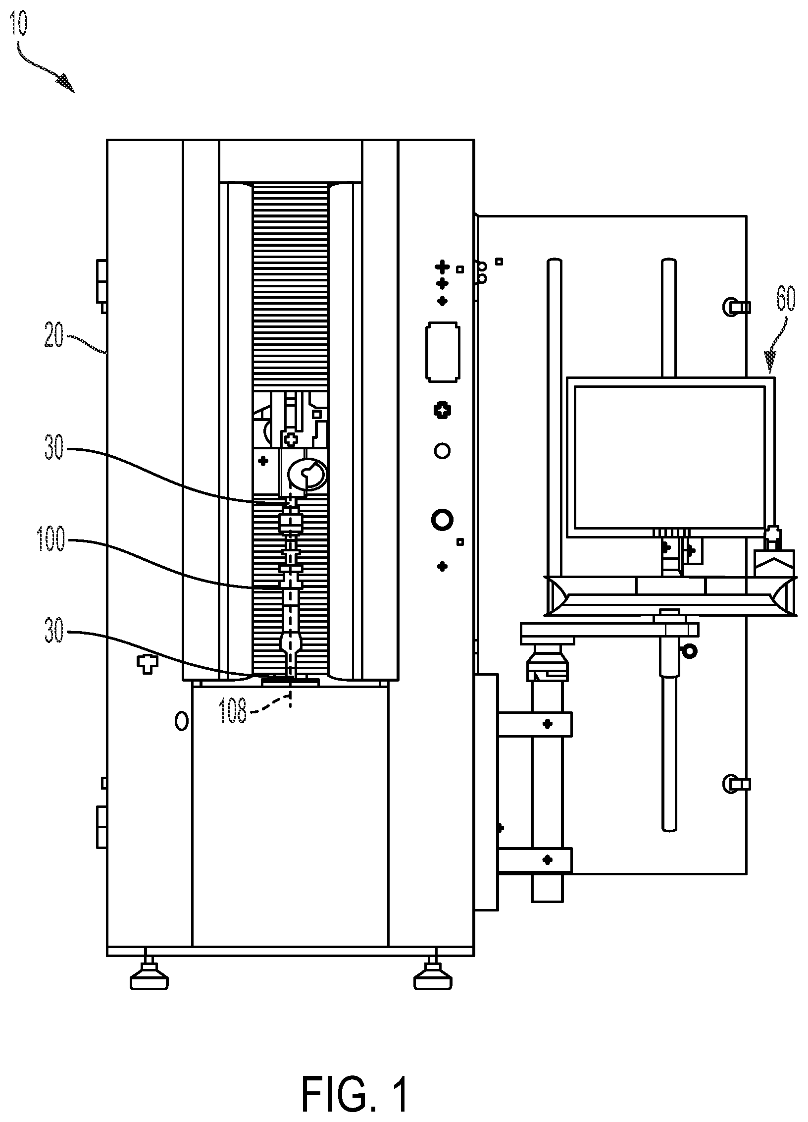Patent US12504279 Figure 1 – Interposer tool for shaft measurement