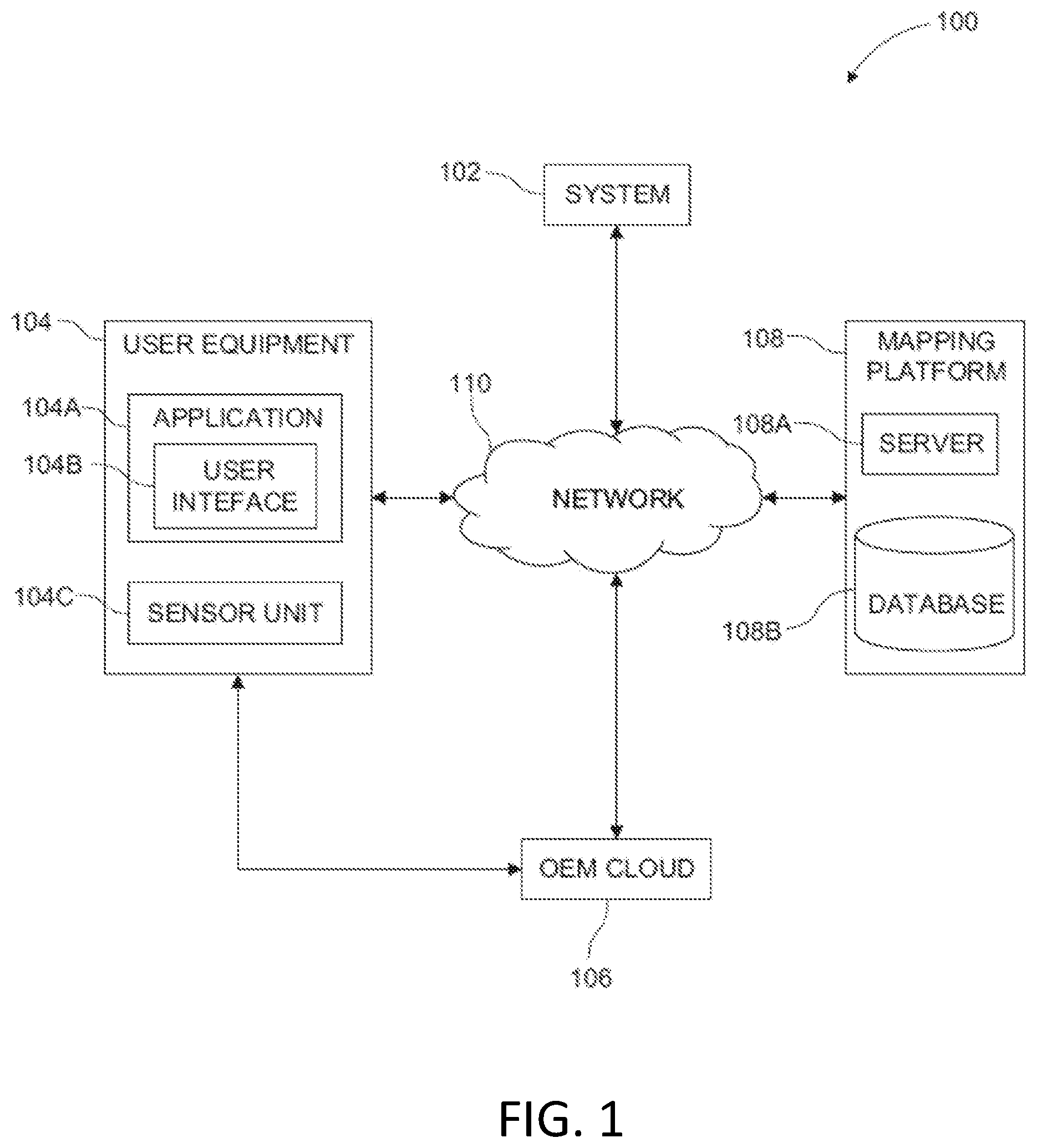 Patent US12504290 Figure 1 – Method to detect opportunistic mixed mode transportation virtual hubs based on mobility patterns
