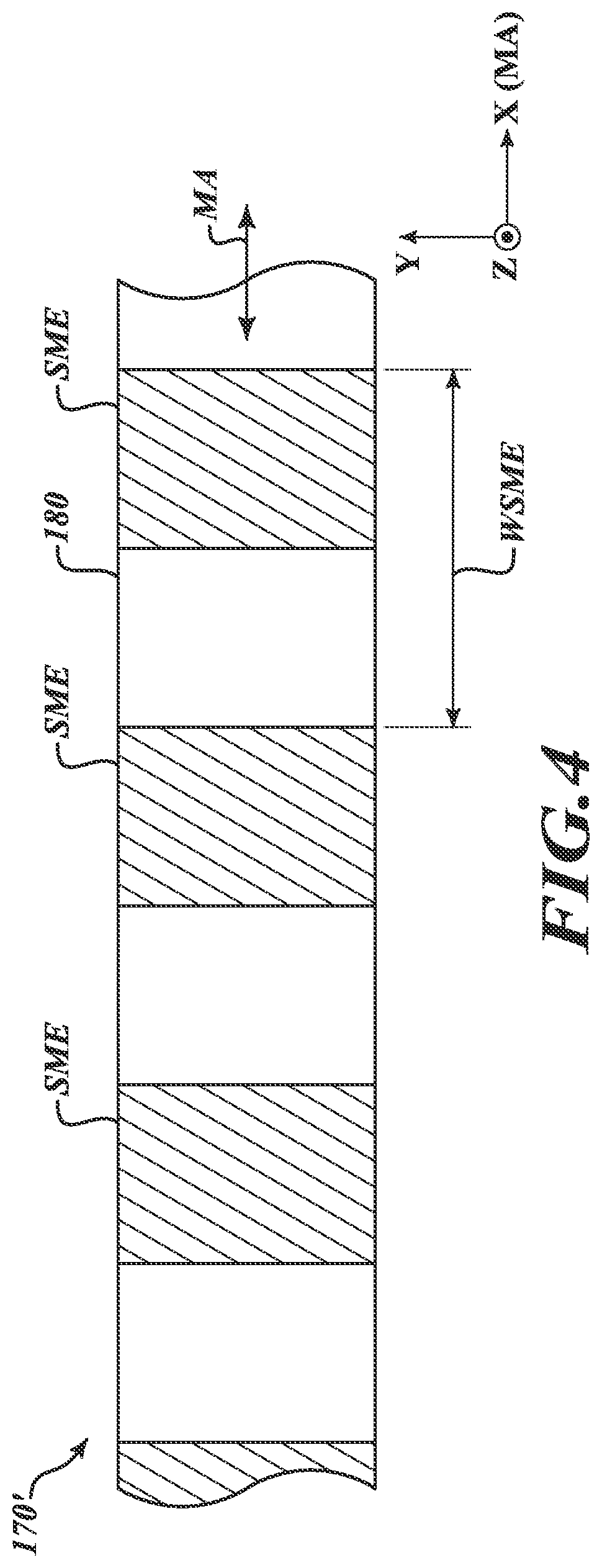 Patent US12504301 Figure 4 – Inductive linear encoder with gap adjustment