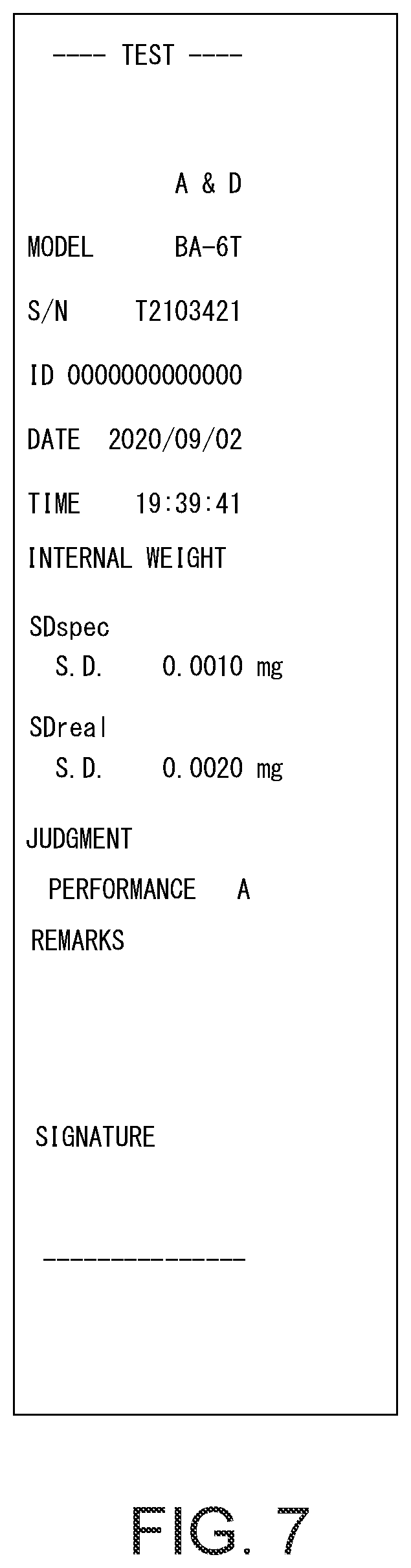 Patent US12504316 Figure 6 – Method for confirming weighing performance of balance, and balance for the same