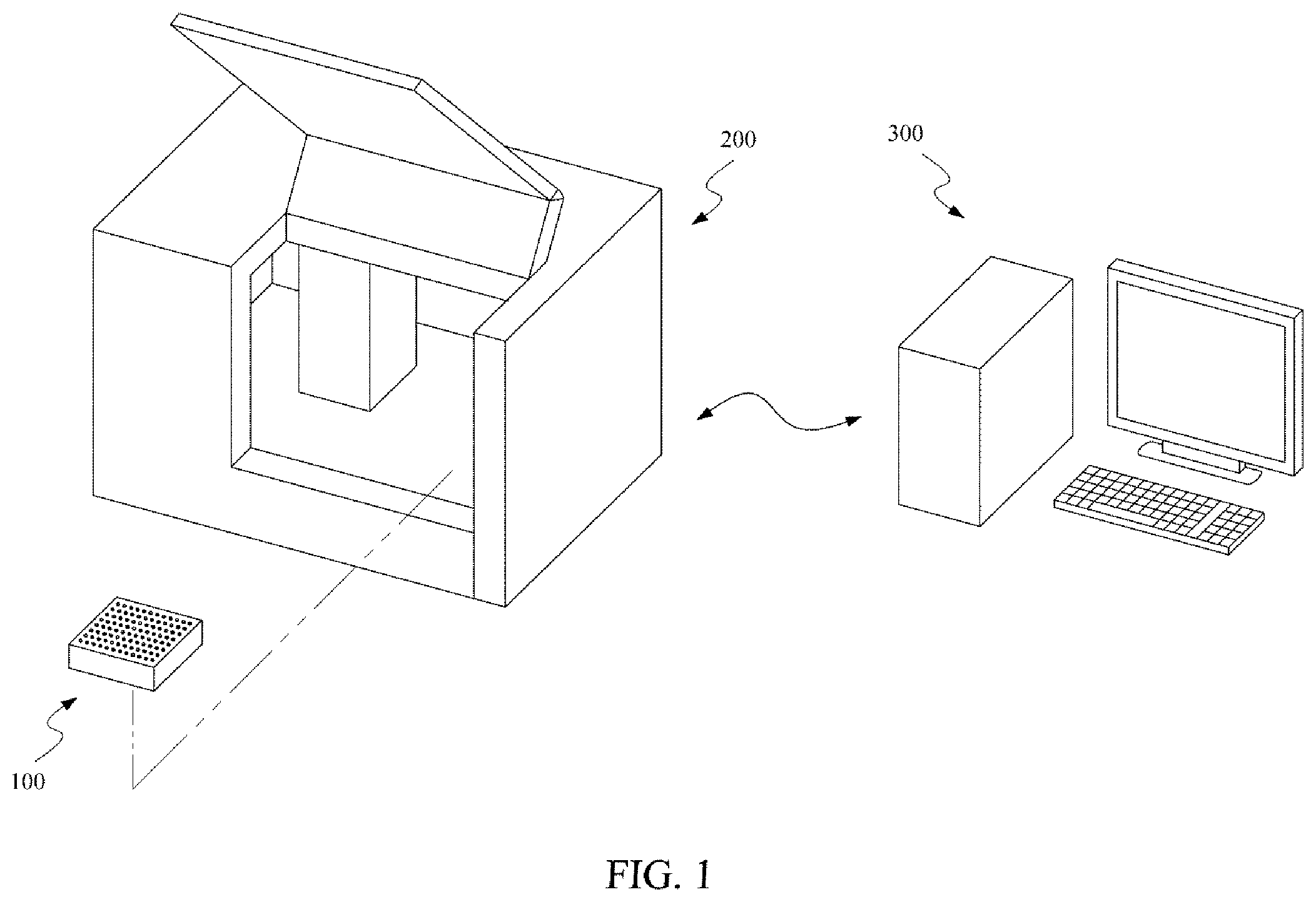 Patent US12504324 Figure 1 – Composite calibration plate