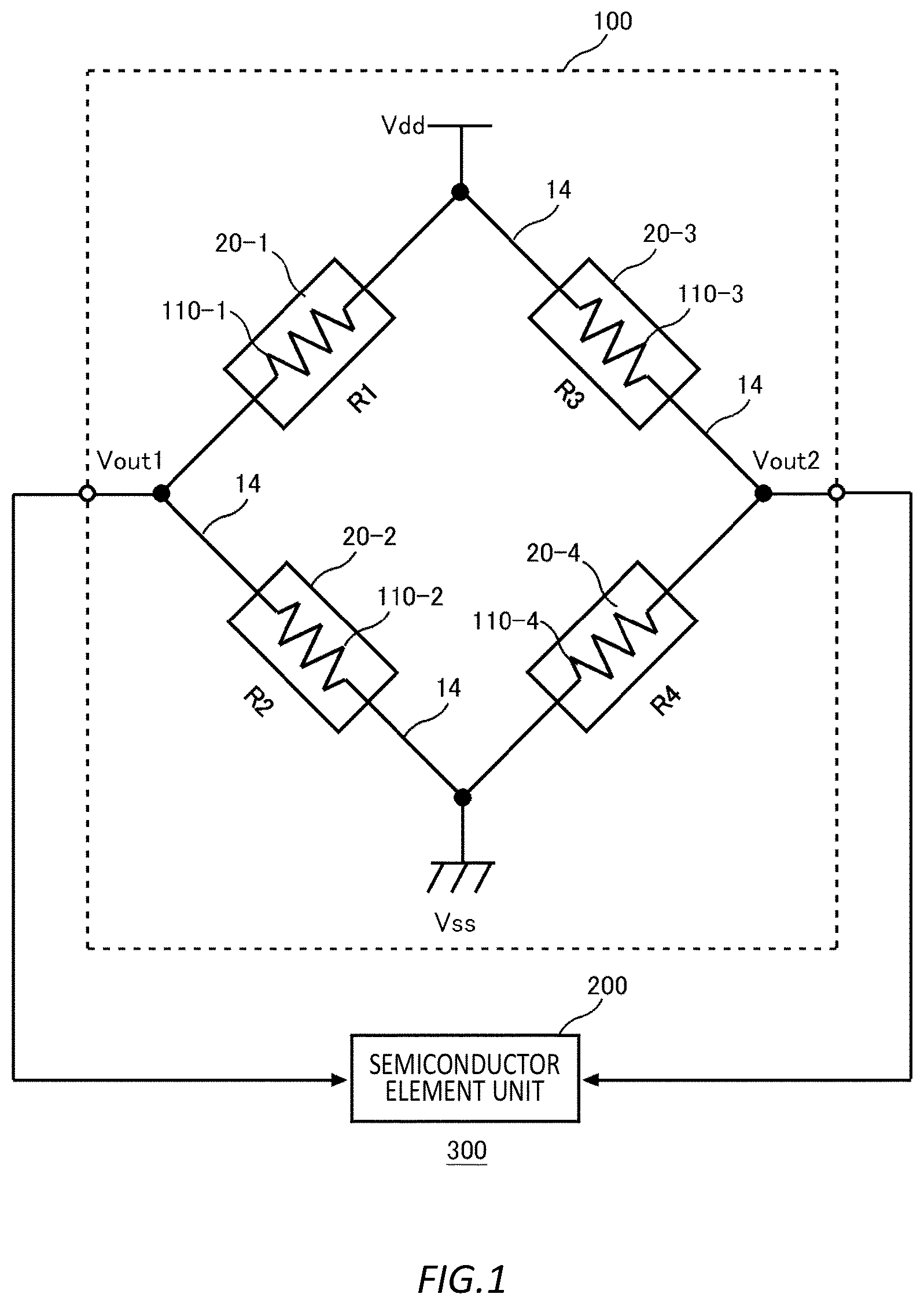 Patent US12504340 Figure 1 – Pressure detection device and manufacturing method