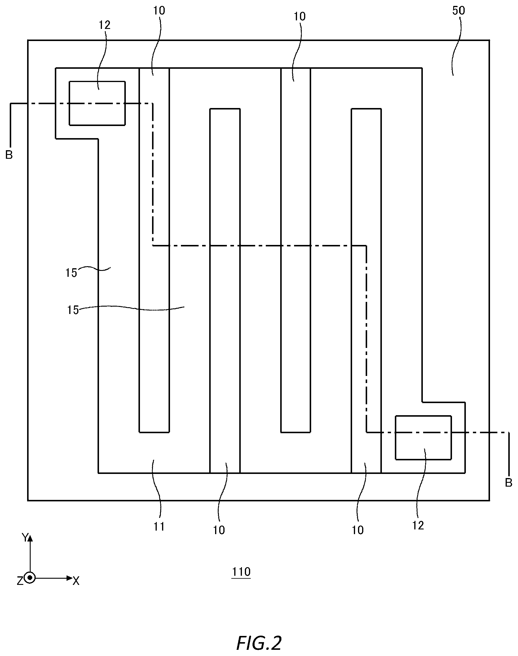 Patent US12504340 Figure 2 – Pressure detection device and manufacturing method