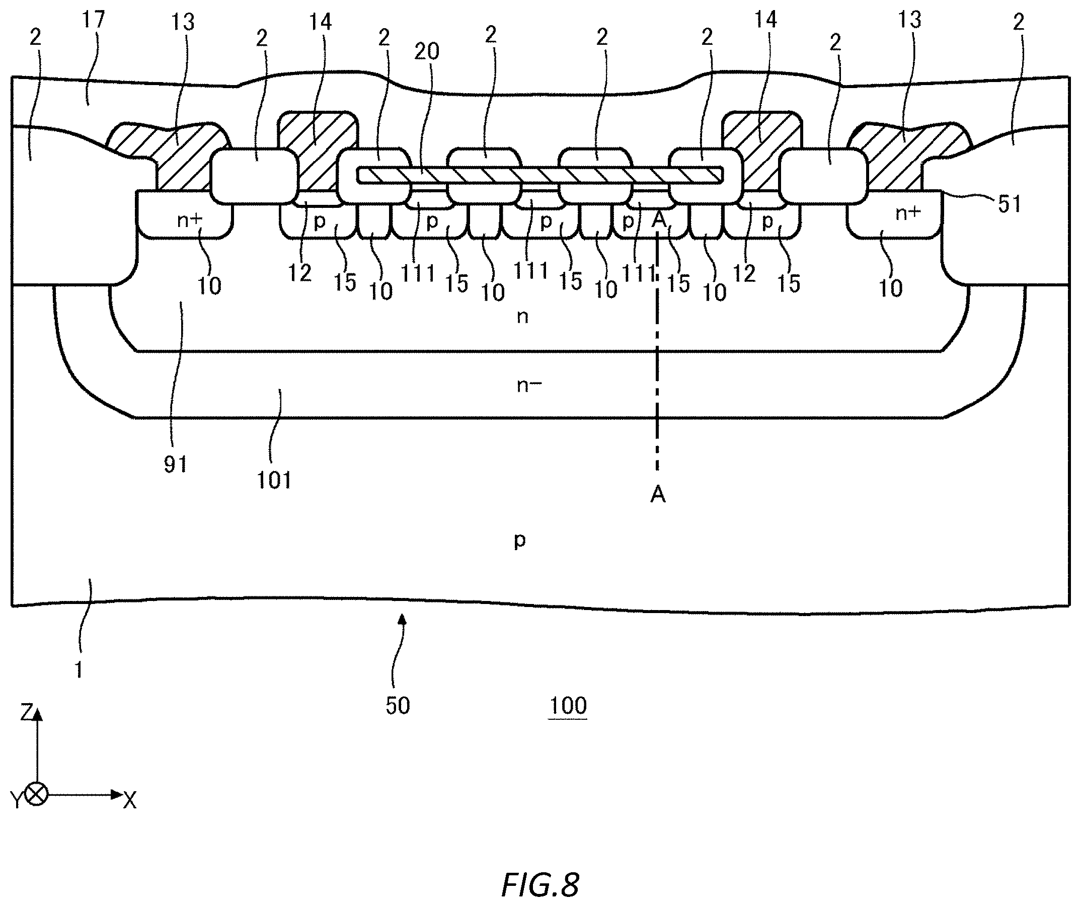 Patent US12504340 Figure 8 – Pressure detection device and manufacturing method