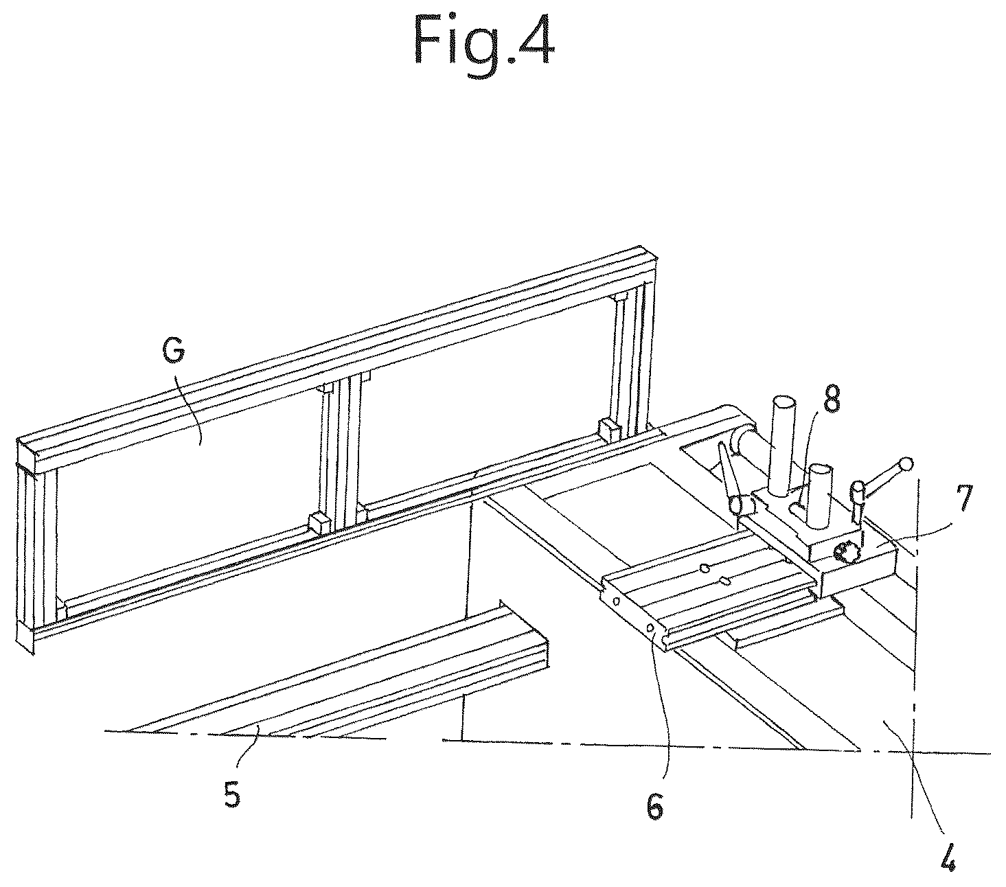 Patent US12504341 Figure 4 – Test bench for checking the correct functioning of a tightening tool, such as a torque wrench