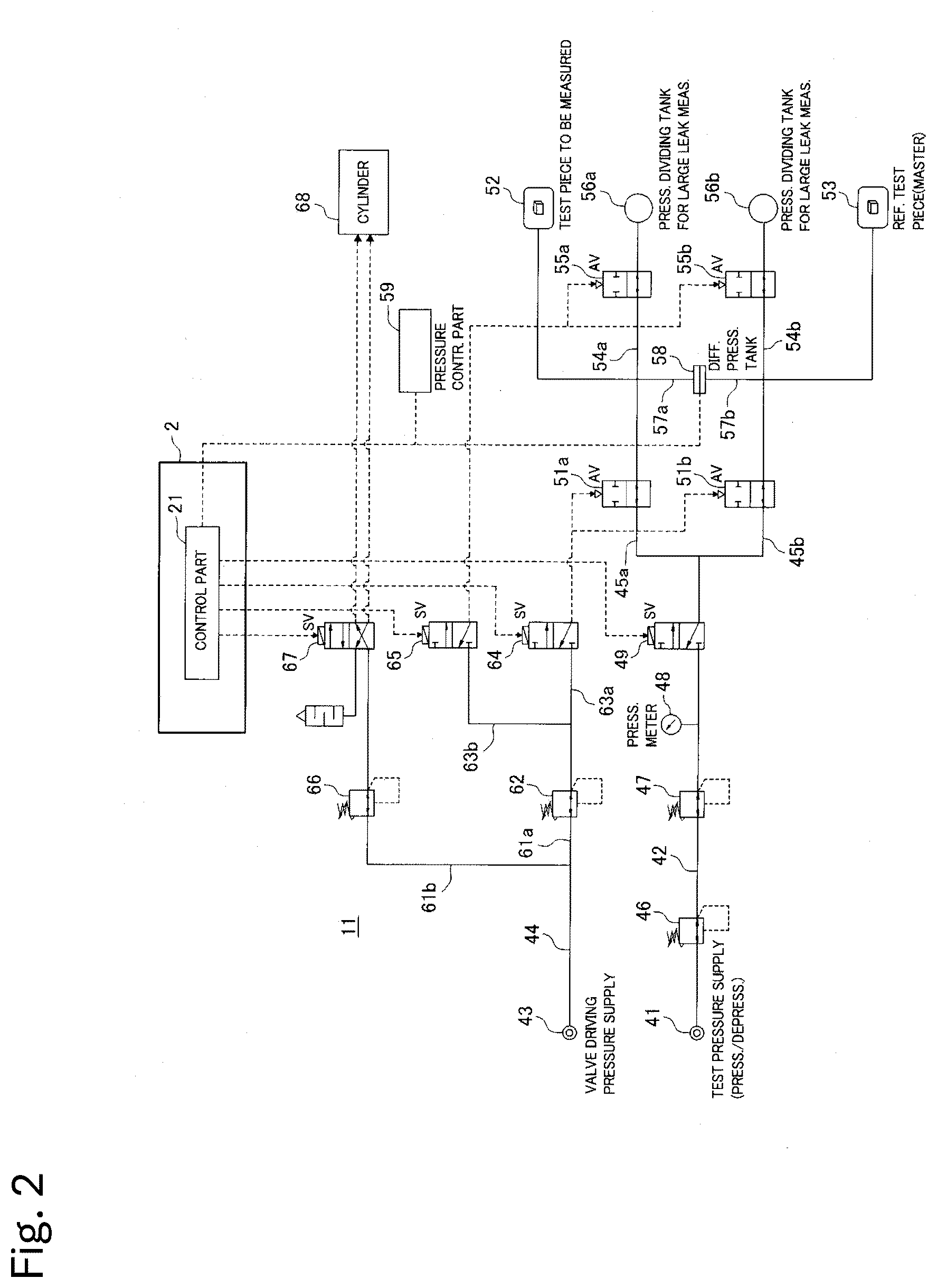 Patent US12504346 Figure 2 – Leak test condition design method, leak test condition design device, leak testing method, and leak testing device