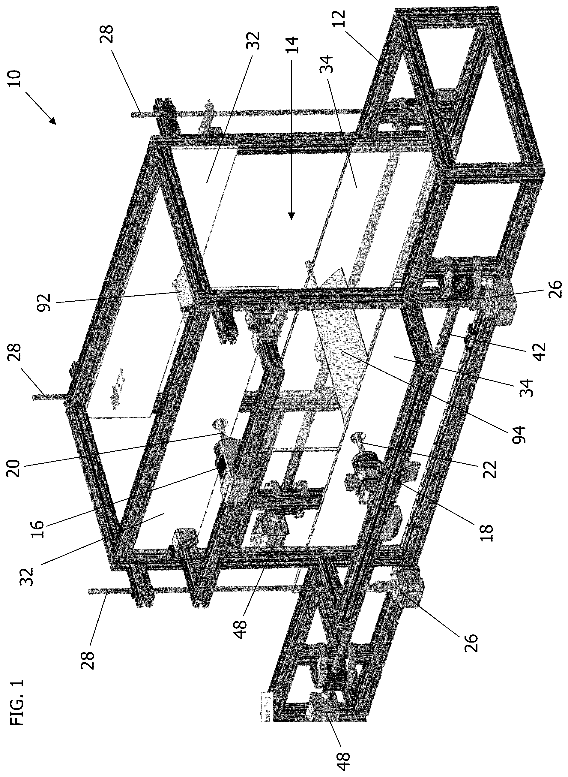 Patent US12504347 Figure 1 – Dual airfoil testing system