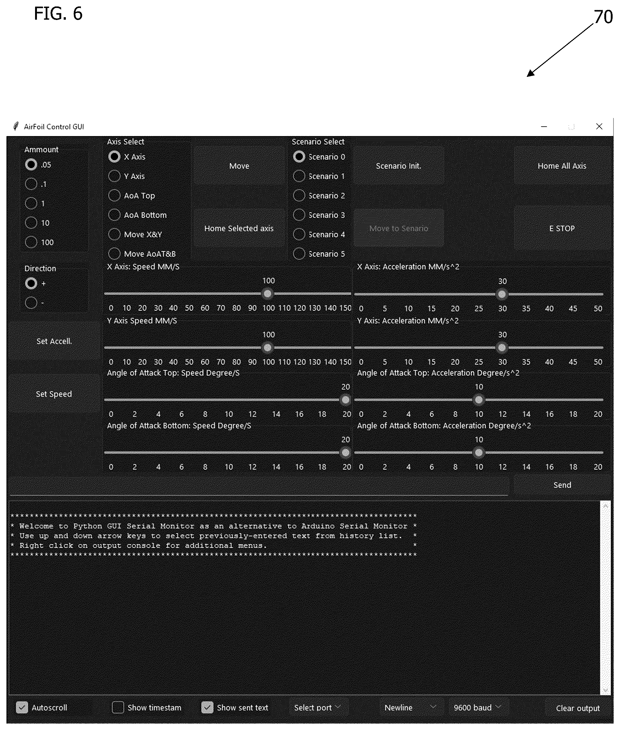 Patent US12504347 Figure 6 – Dual airfoil testing system
