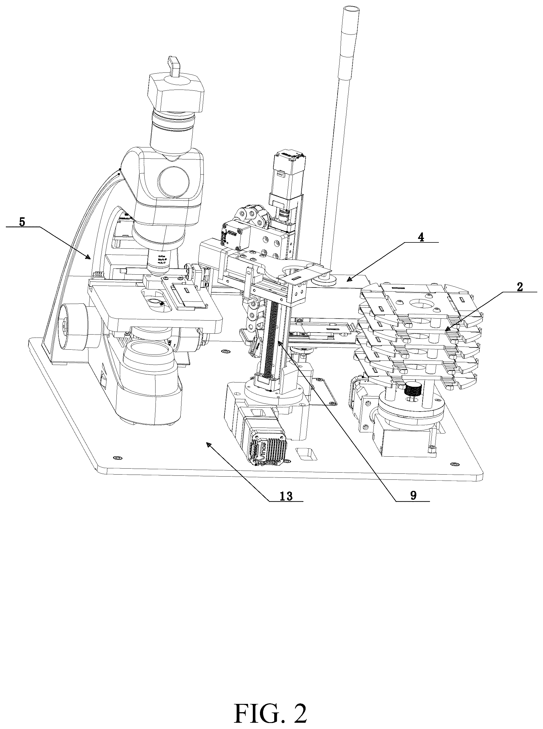Patent US12504361 Figure 2 – Intelligent pollen monitoring and analysis system and its control method
