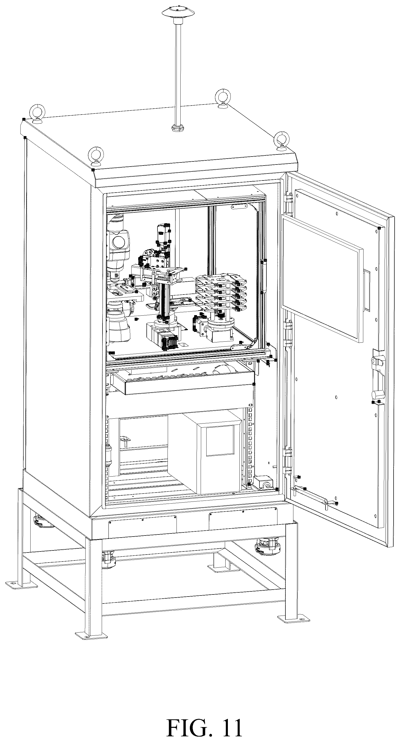Patent US12504361 Figure 11 – Intelligent pollen monitoring and analysis system and its control method