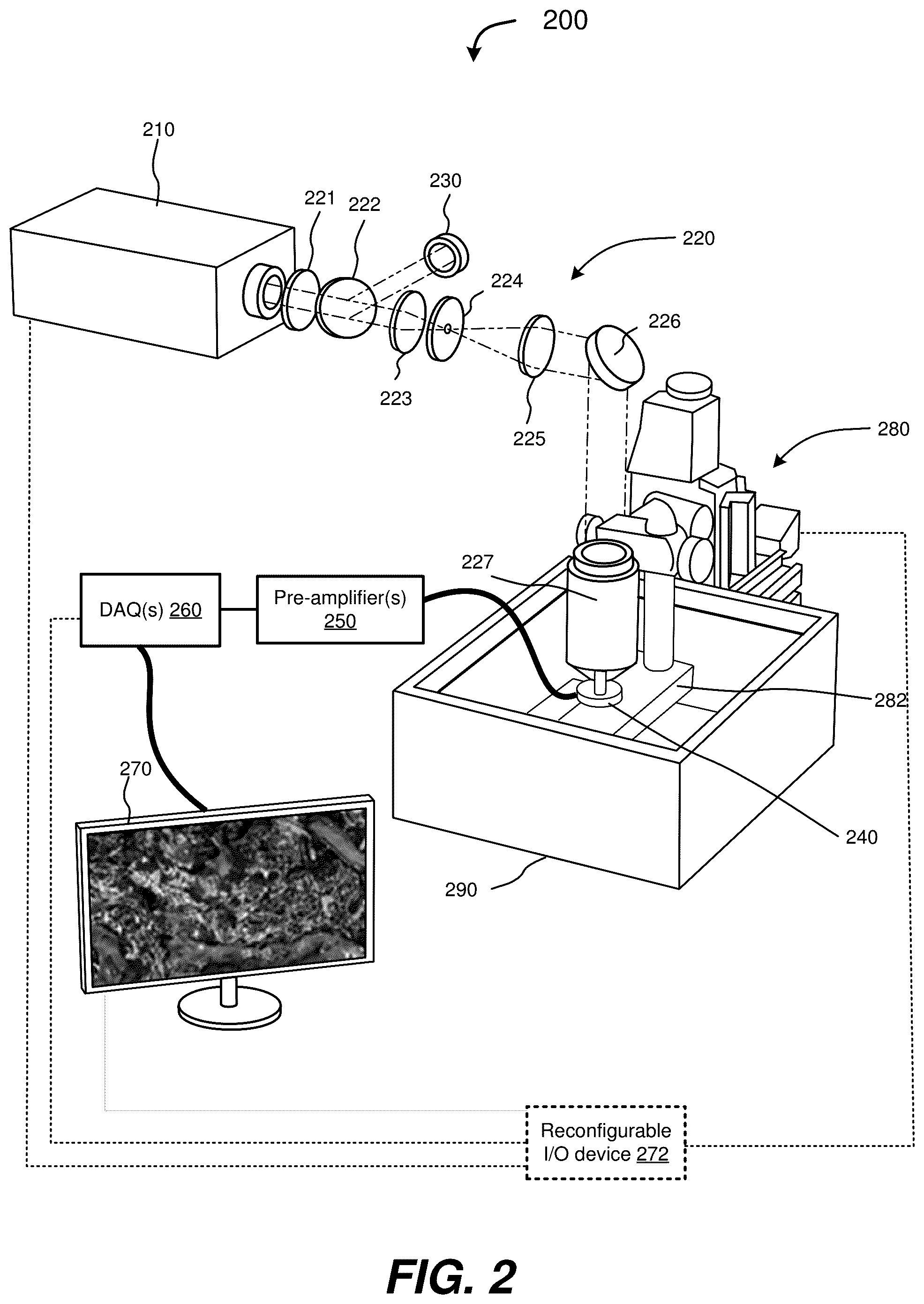 Patent US12504363 Figure 2 – Three-dimensional contoured scanning photoacoustic imaging and virtual staining