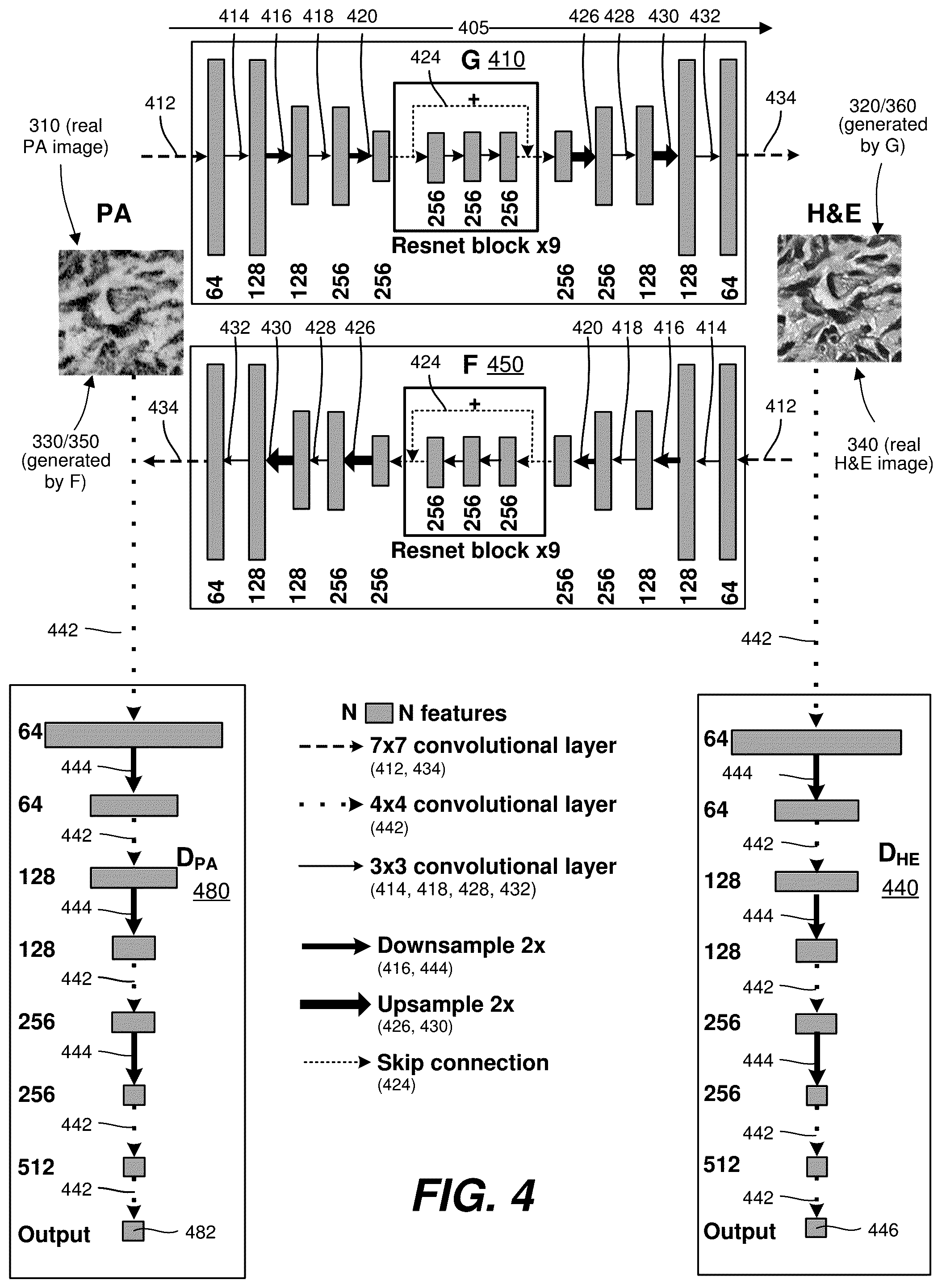 Patent US12504363 Figure 4 – Three-dimensional contoured scanning photoacoustic imaging and virtual staining