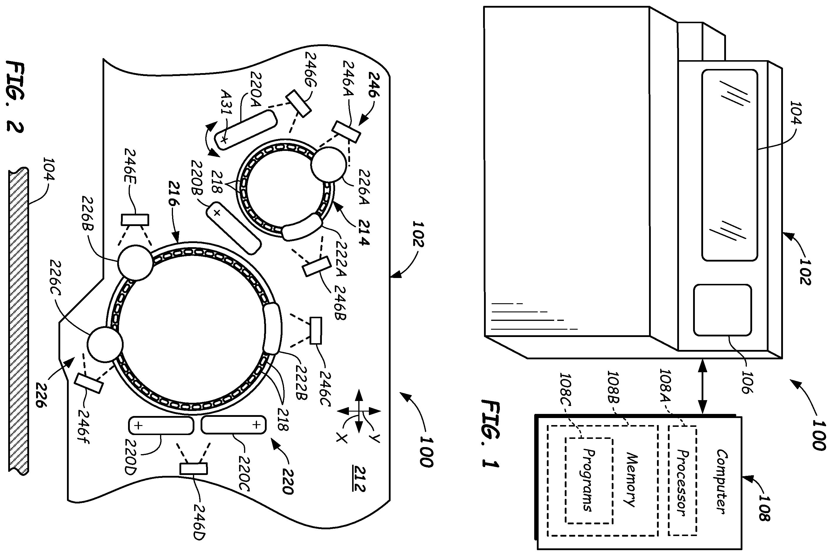 Patent US12504366 — Diagnostic instruments having multiple illumination sources and methods thereof — Figure 1