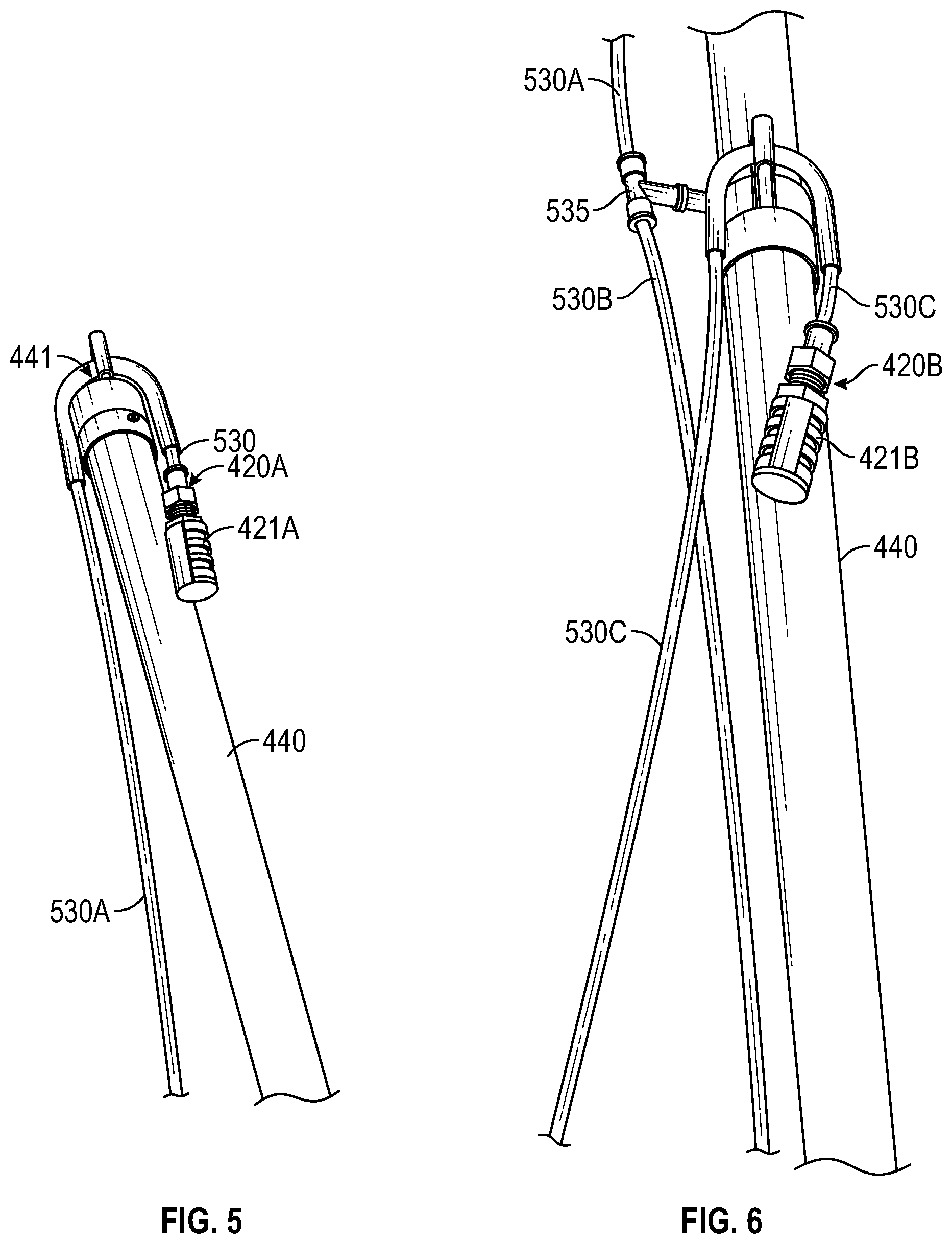 Patent US12504369 Figure 5 – Vertical emissions monitoring manifold