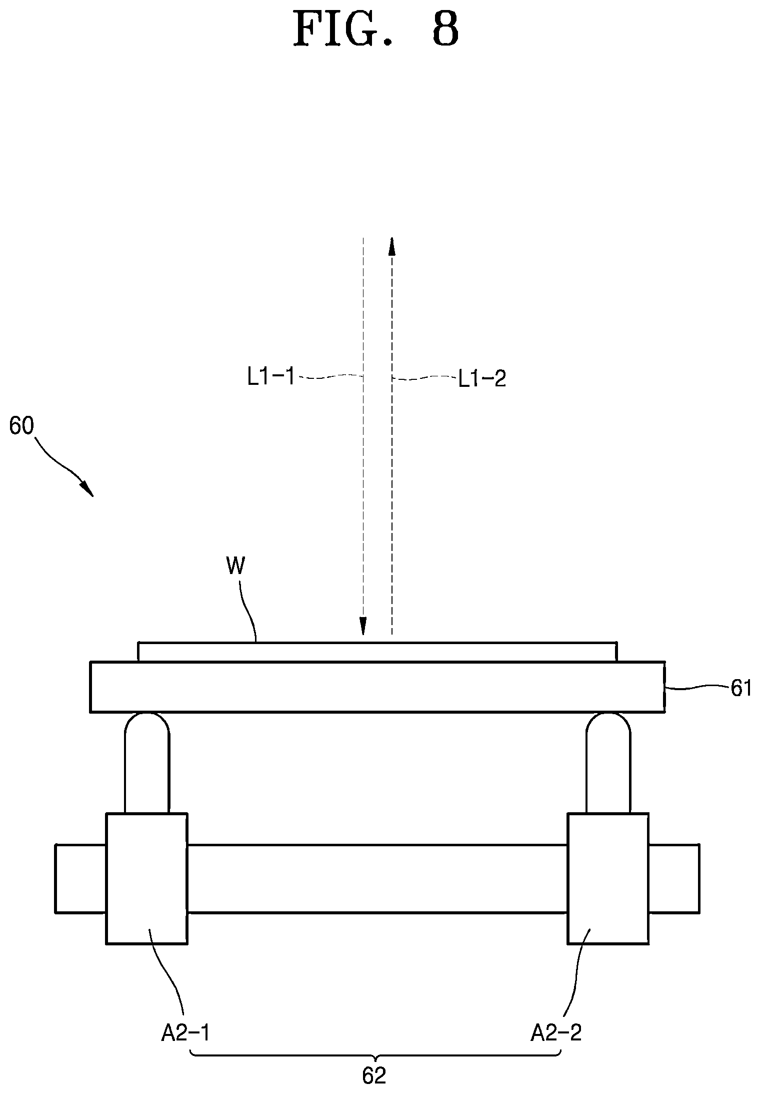 Patent US12504383 Figure 8 – Substrate test apparatus and method