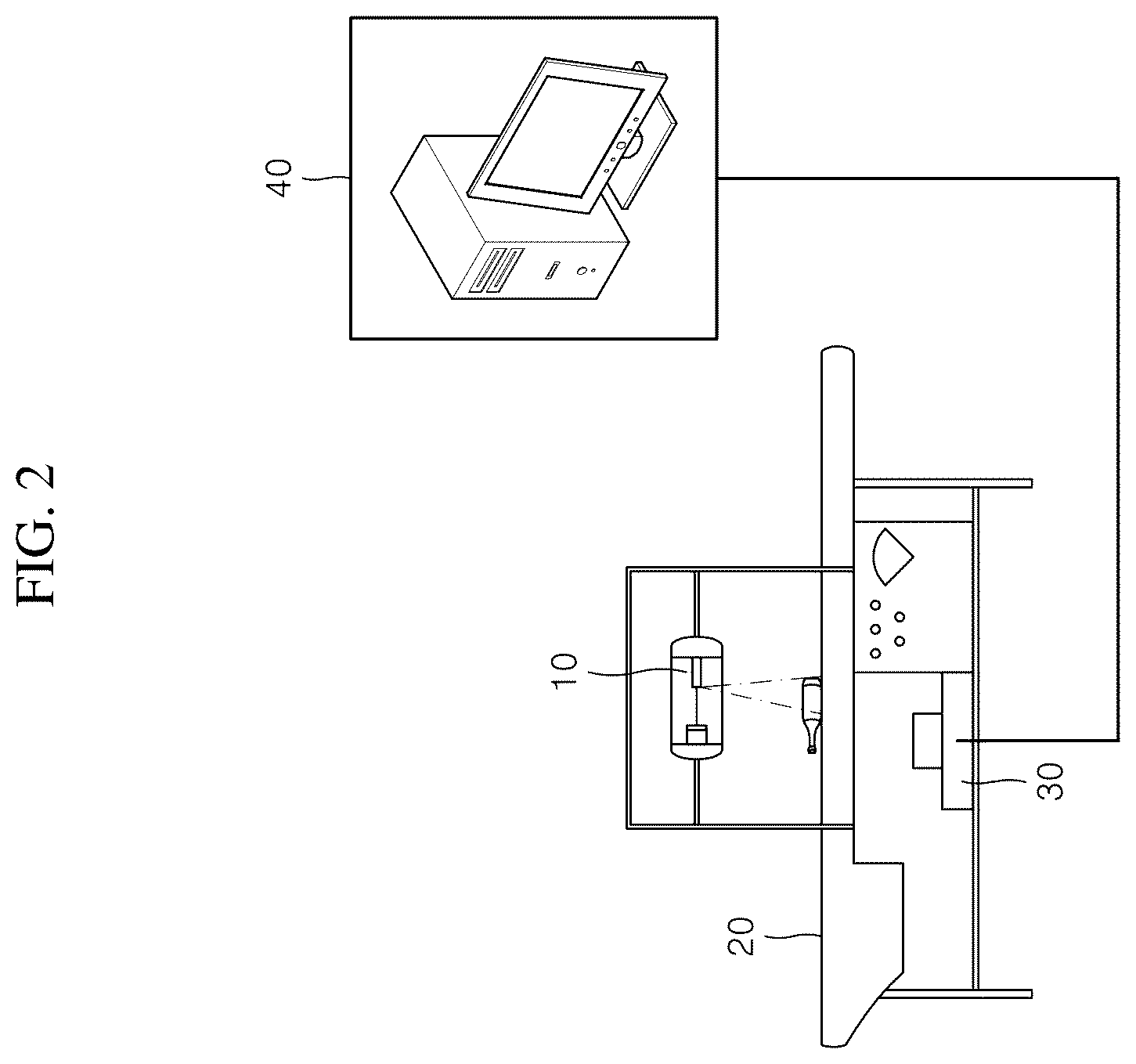 Patent US12504389 Figure 2 – Method for determining atomic composition using four-color X-ray equipment