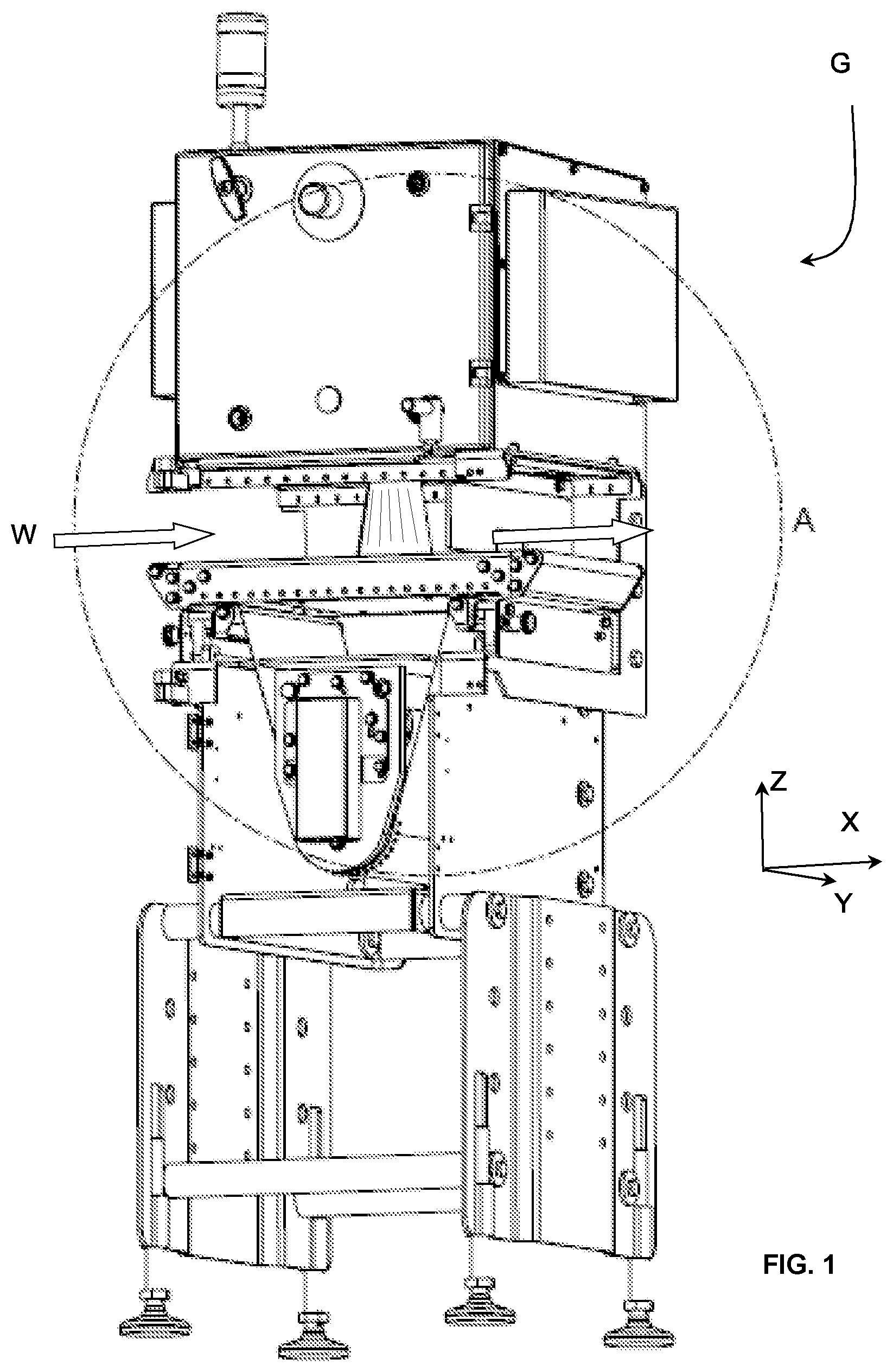Patent US12504390 Figure 1 – Holder for and x-ray protection element
