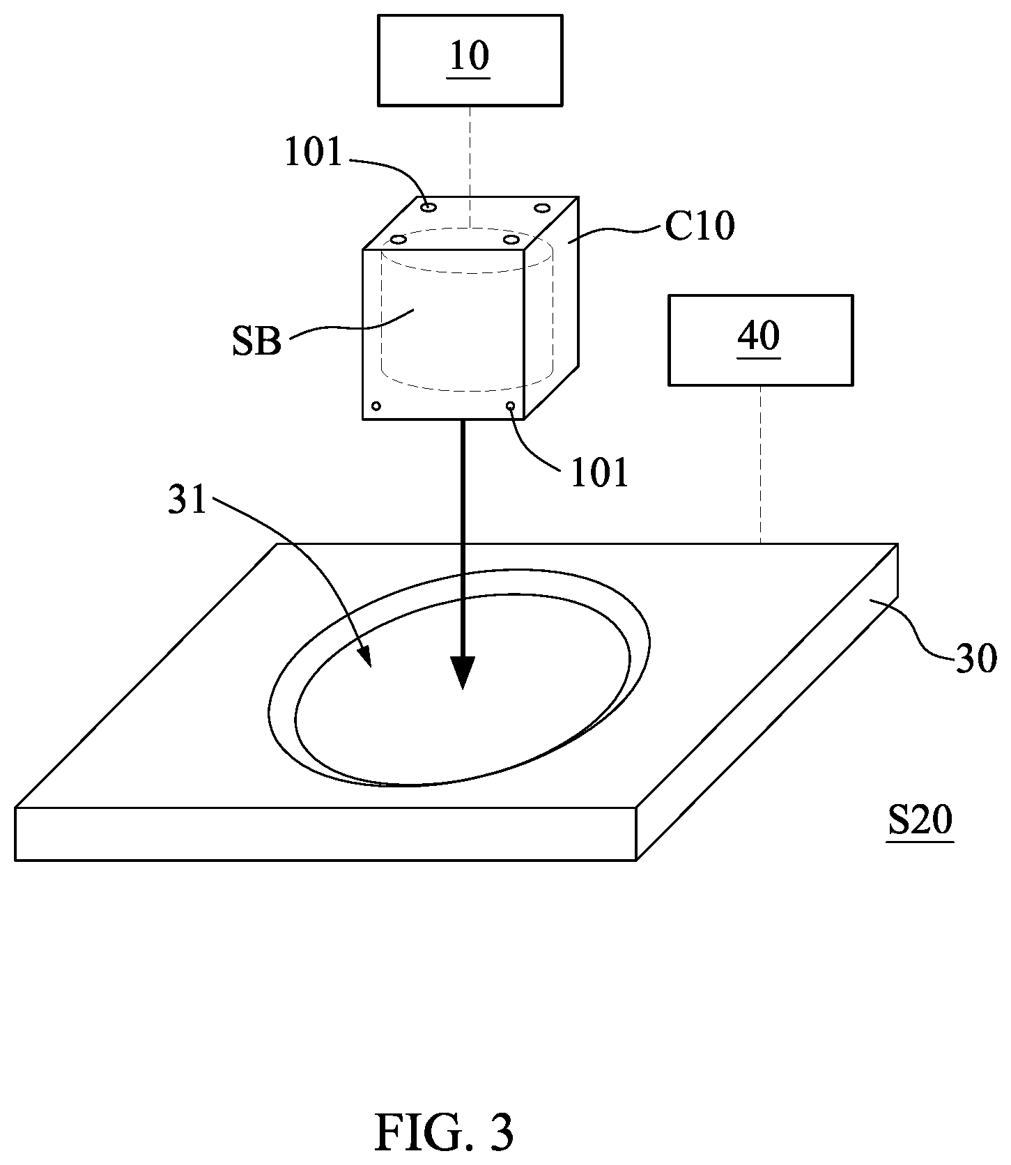 Patent US12504391 Figure 3 – System for monitoring wafer carrier and method of manufacturing semiconductor structure