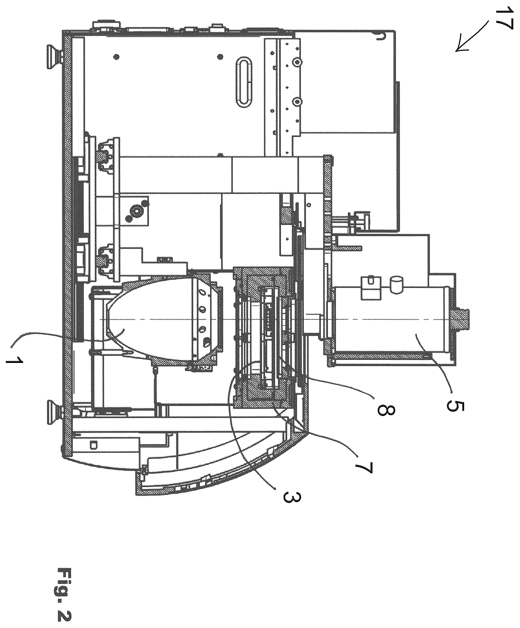 Patent US12504392 Figure 2 – Device for the determination of temperature parameters with adjustable sample holder