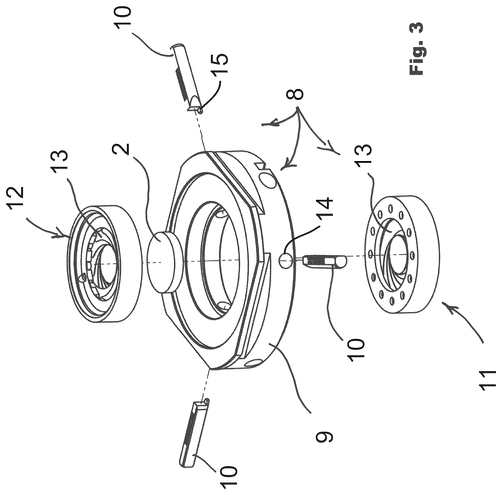 Patent US12504392 Figure 3 – Device for the determination of temperature parameters with adjustable sample holder