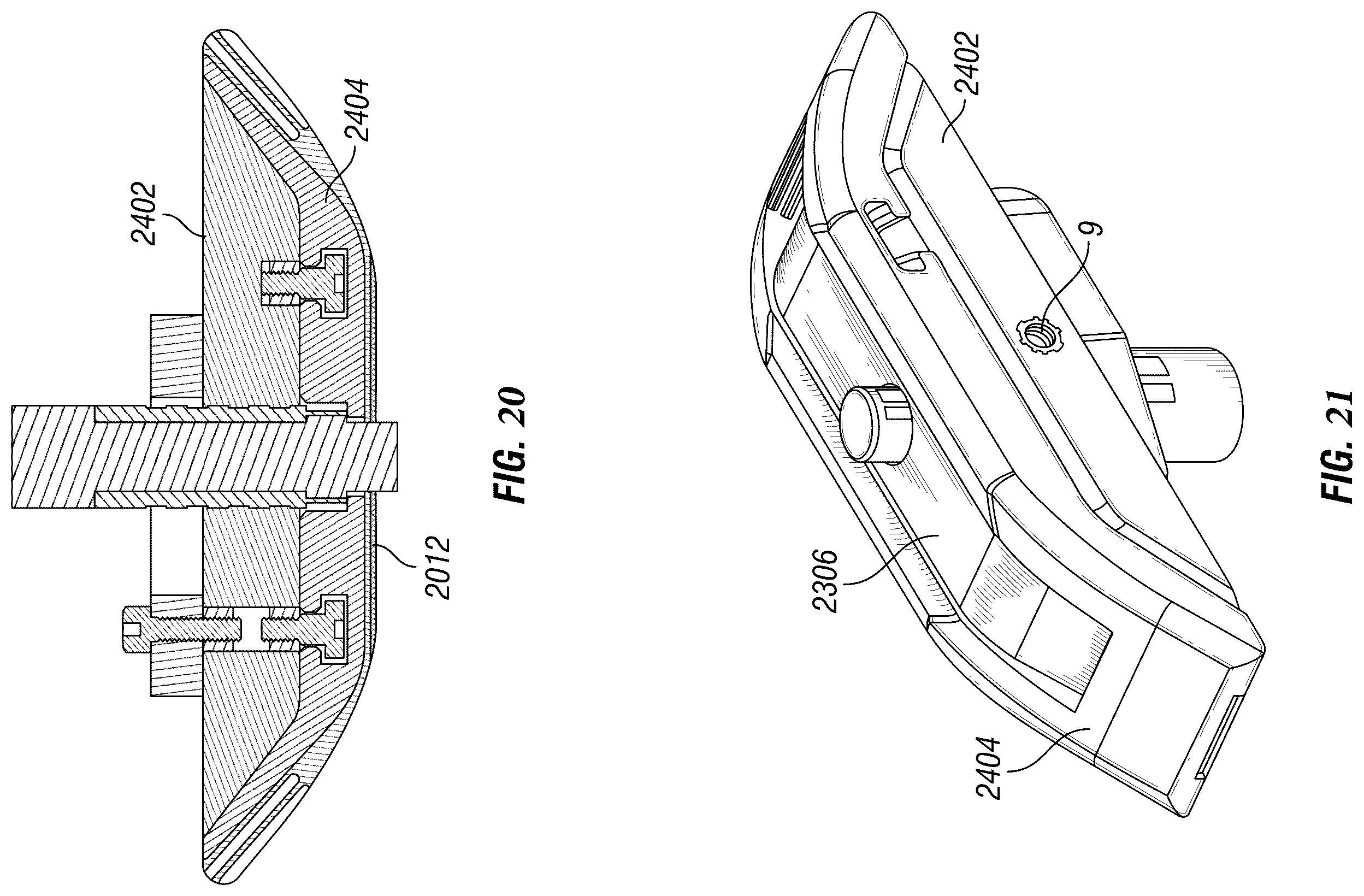 Patent US12504403 Figure 13 – Inspection robot with forward and rearward sensor mount groups