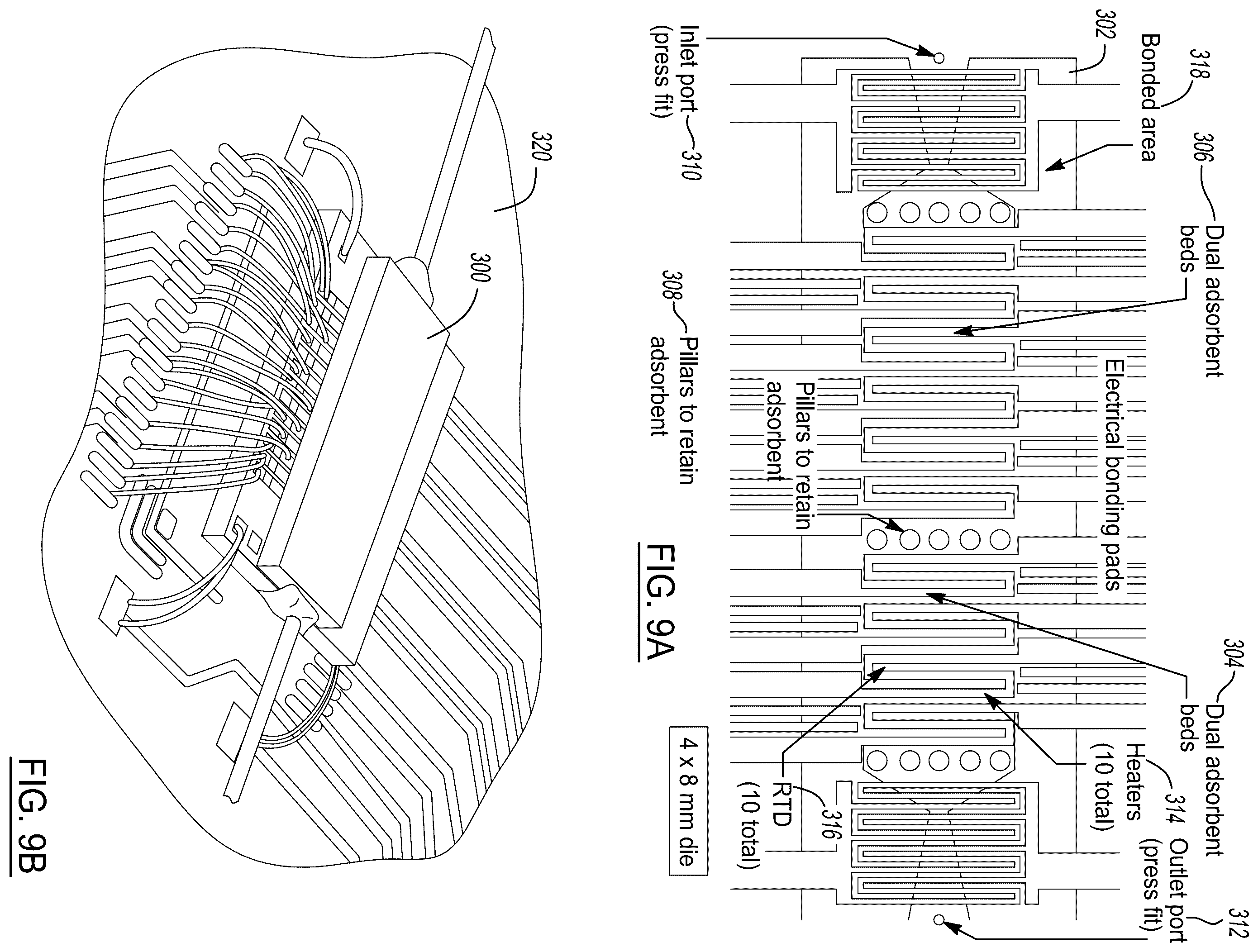 Patent US12504409 Figure 10 – Microscale collector-injector technologies for passive environmental vapor sampling and focused injection
