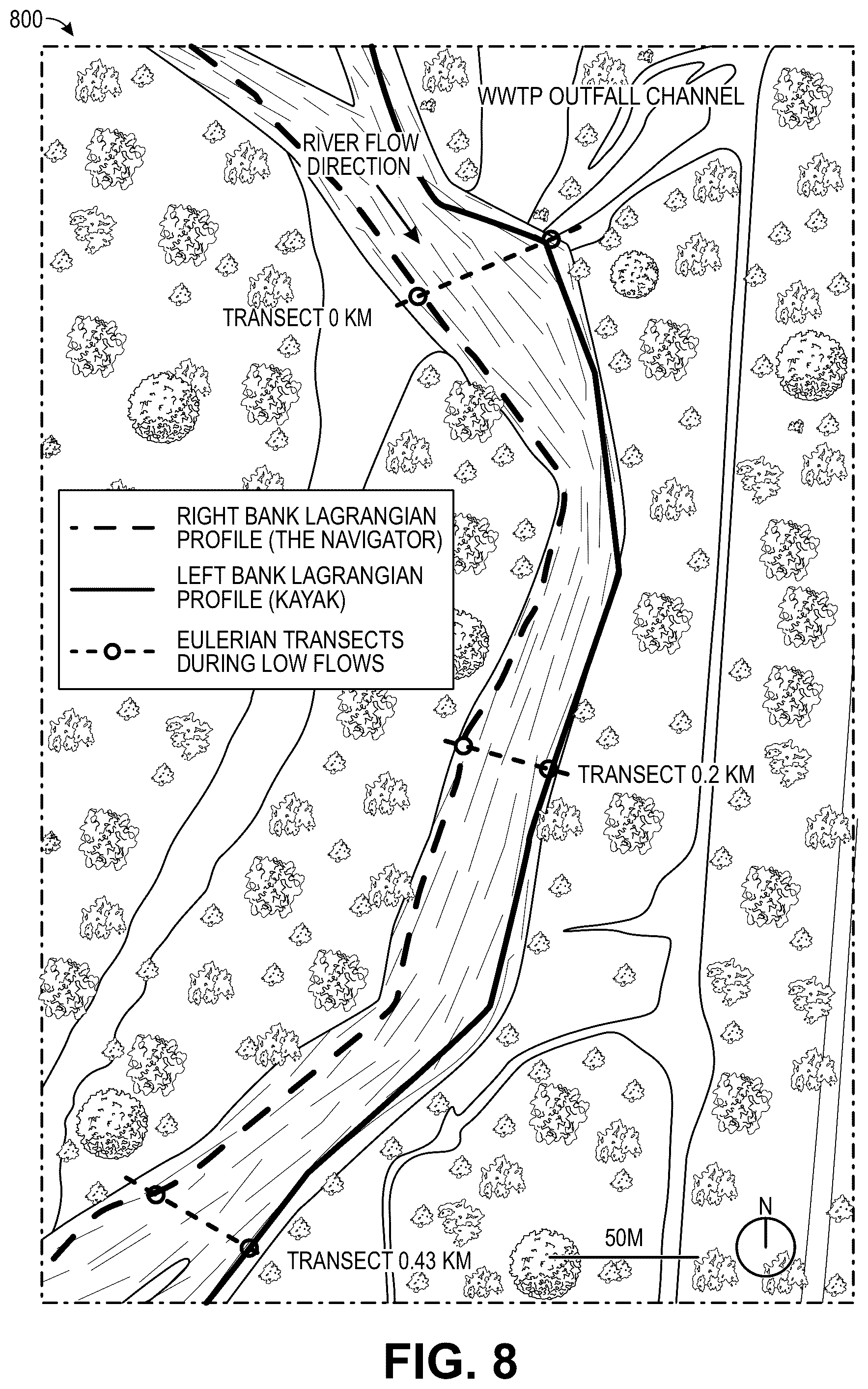 Patent US12504417 Figure 8 – Lagrangian smart sensing system for characterizing aquatic resources
