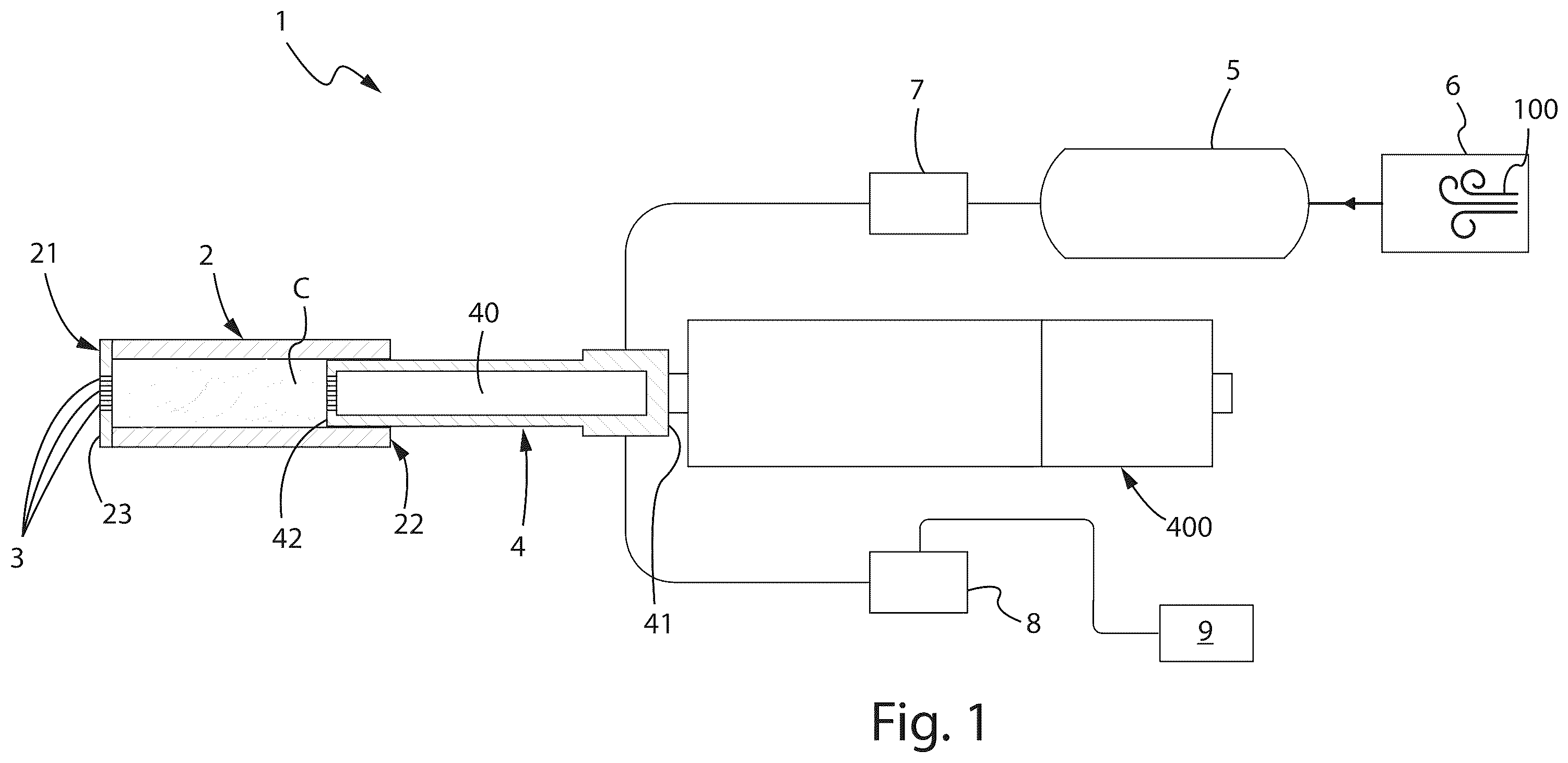 Patent US12504420 — Device for measuring fineness and maturity of cotton fibers — Figure 1