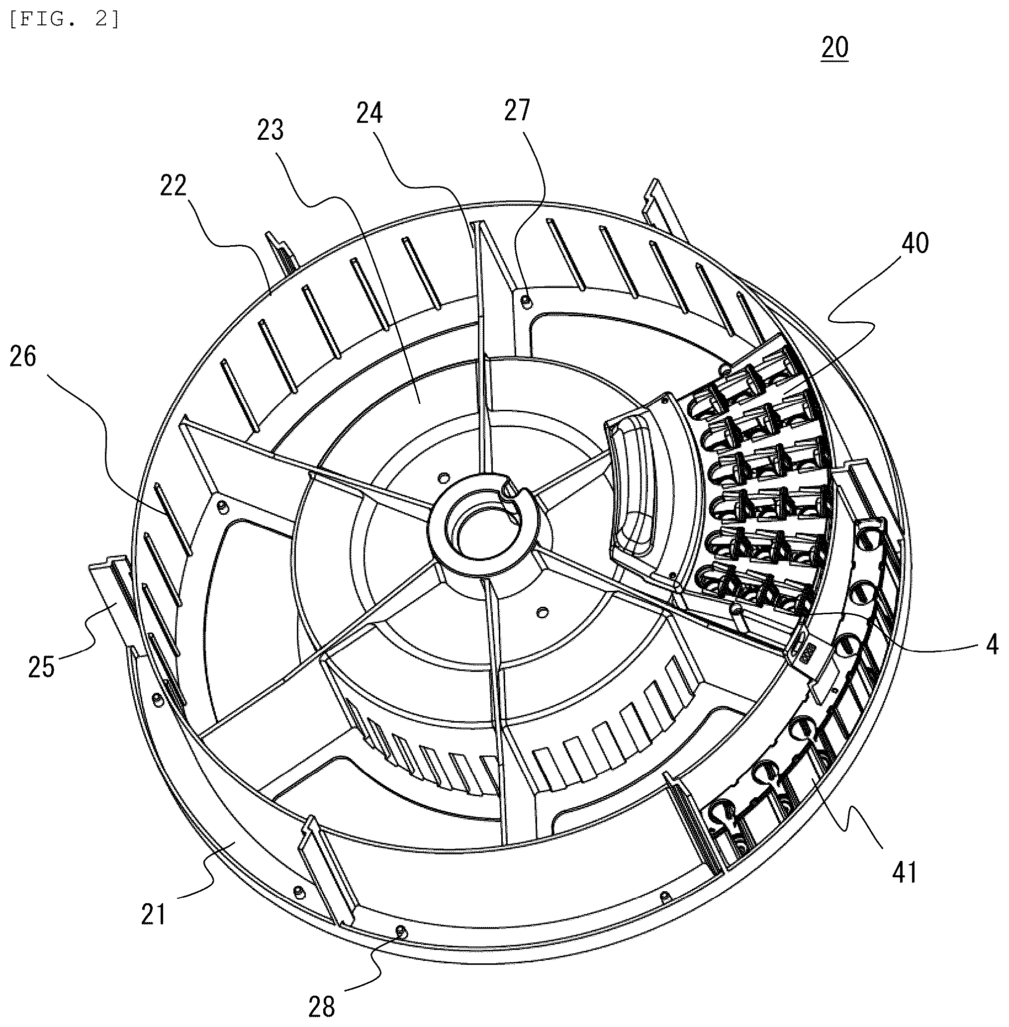 Patent US12504438 Figure 2 – Automatic analyzer