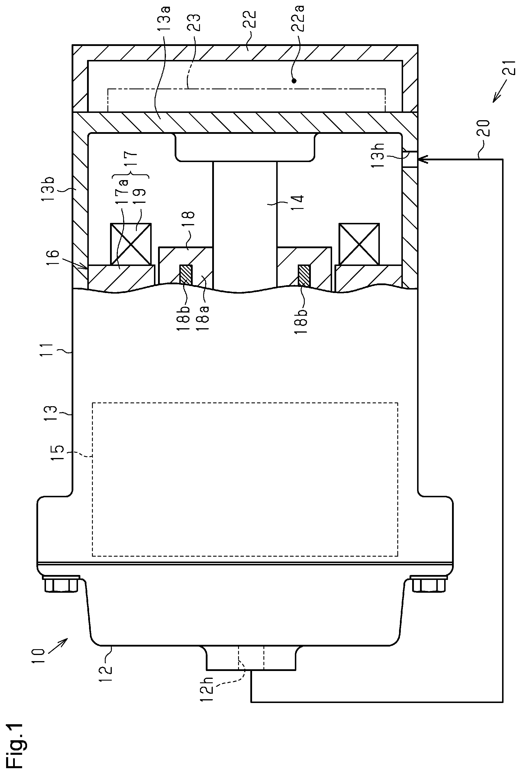 Patent US12504445 Figure 1 – Current detection circuit