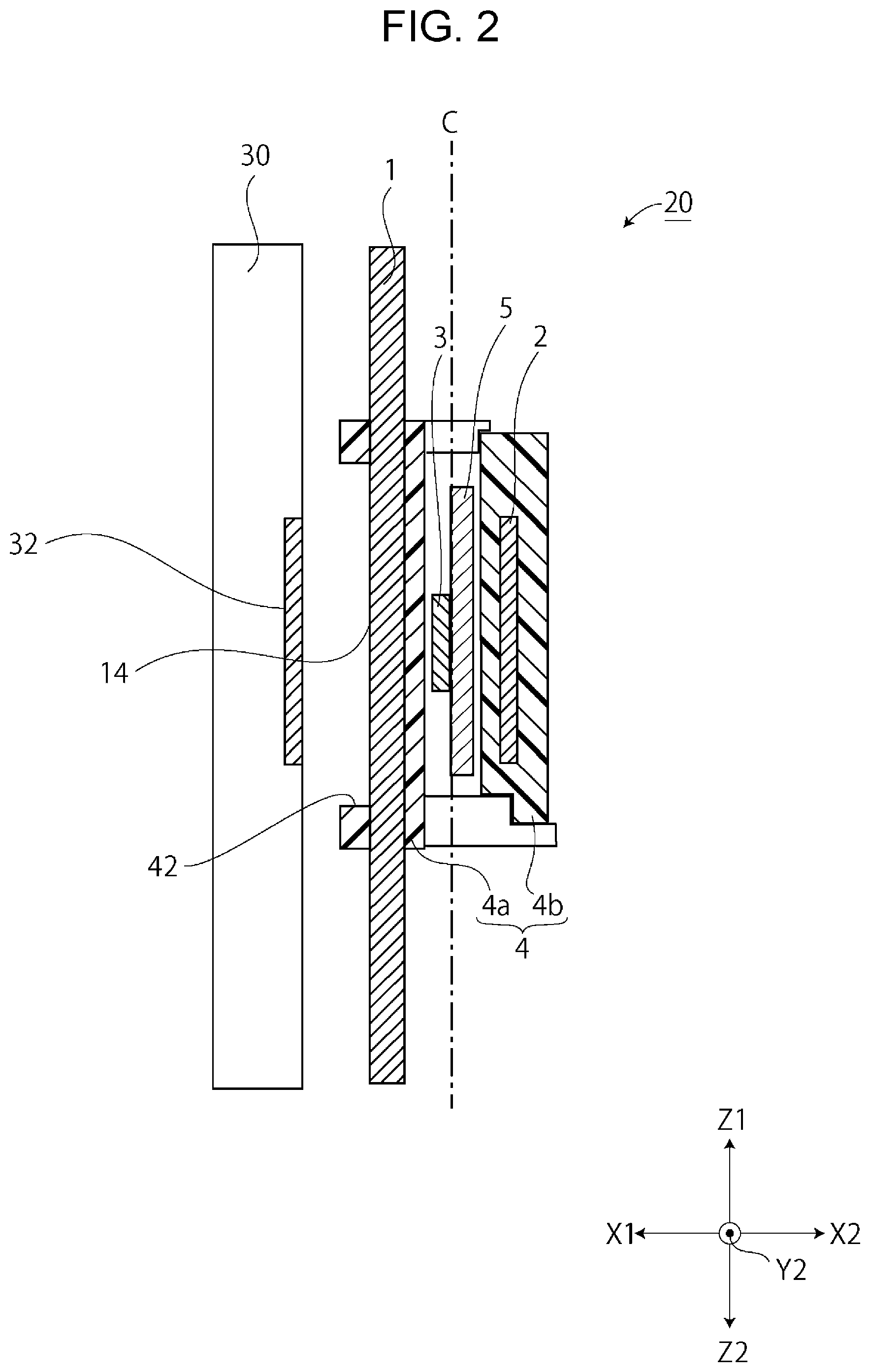 Patent US12504447 Figure 2 – Current sensor