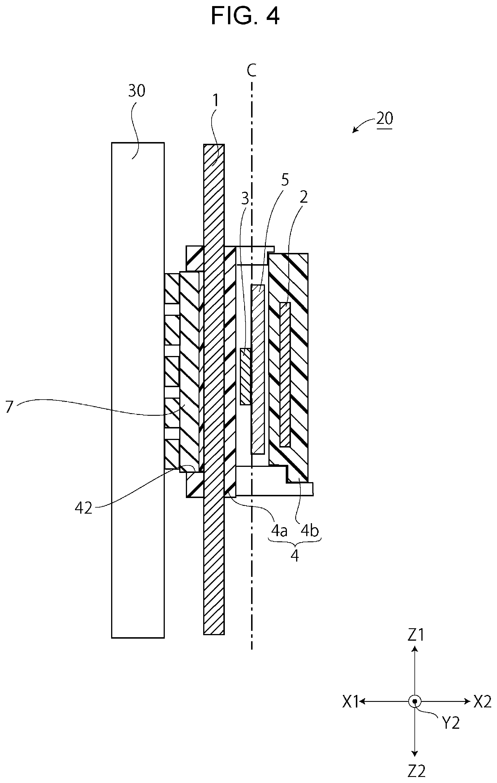 Patent US12504447 Figure 4 – Current sensor