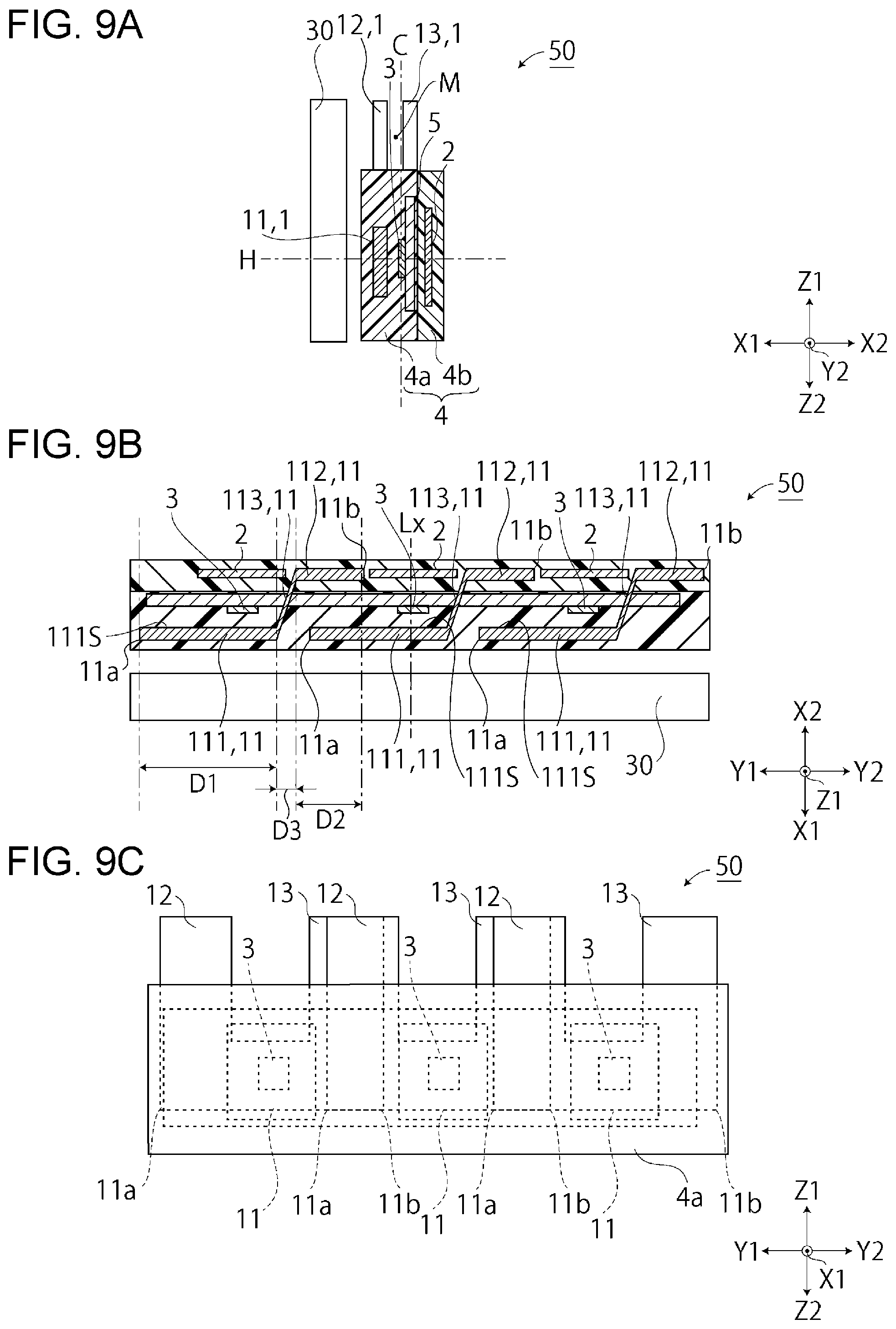 Patent US12504447 Figure 9 – Current sensor
