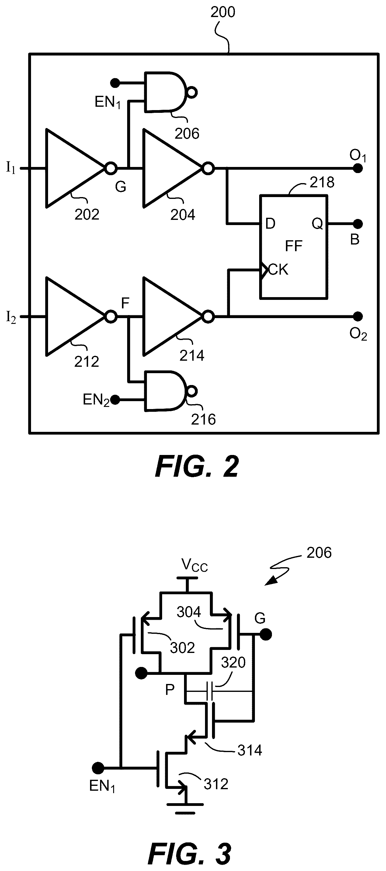 Patent US12504449 Figure 2 – Supply voltage droop detector