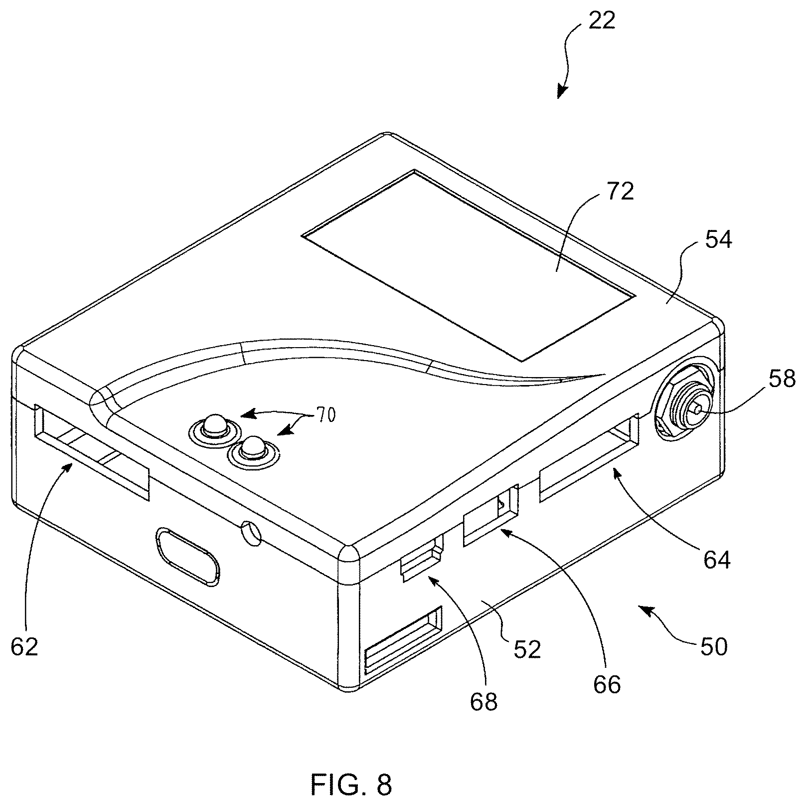 Patent US12504450 Figure 6 – Power monitoring and signal unit